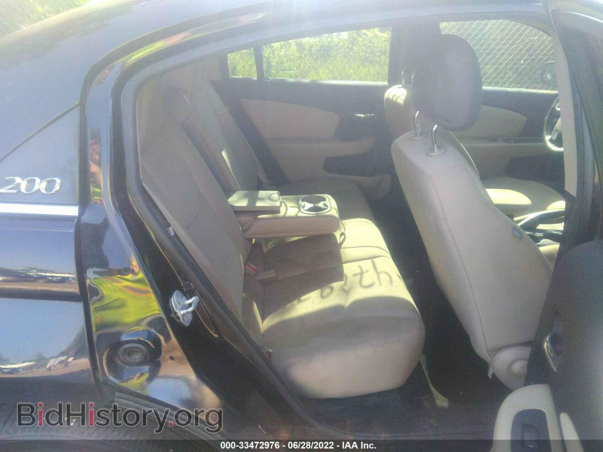 2012 CHRYSLER 200 - VIN: 1C3CCBBB6CN301964 - Фото 8