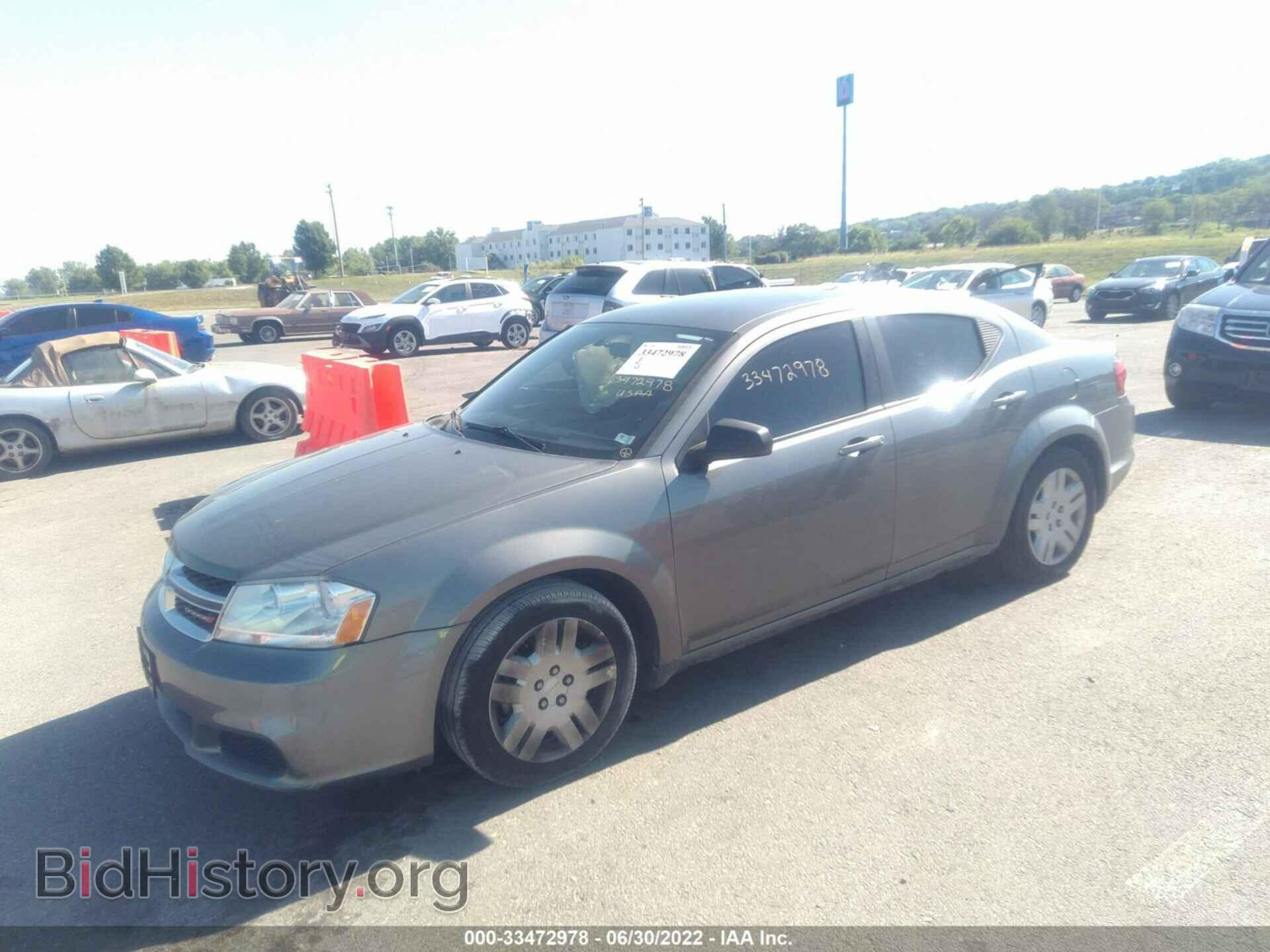 2013 DODGE AVENGER - VIN: 1C3CDZAB8DN631212 - Фото 2