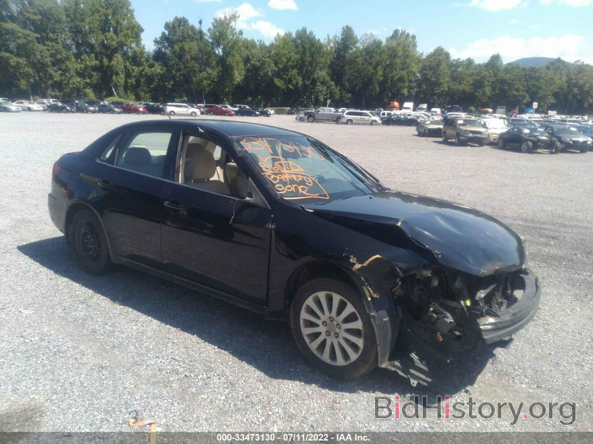 Photo JF1GE61699H510356 - SUBARU IMPREZA SEDAN 2009