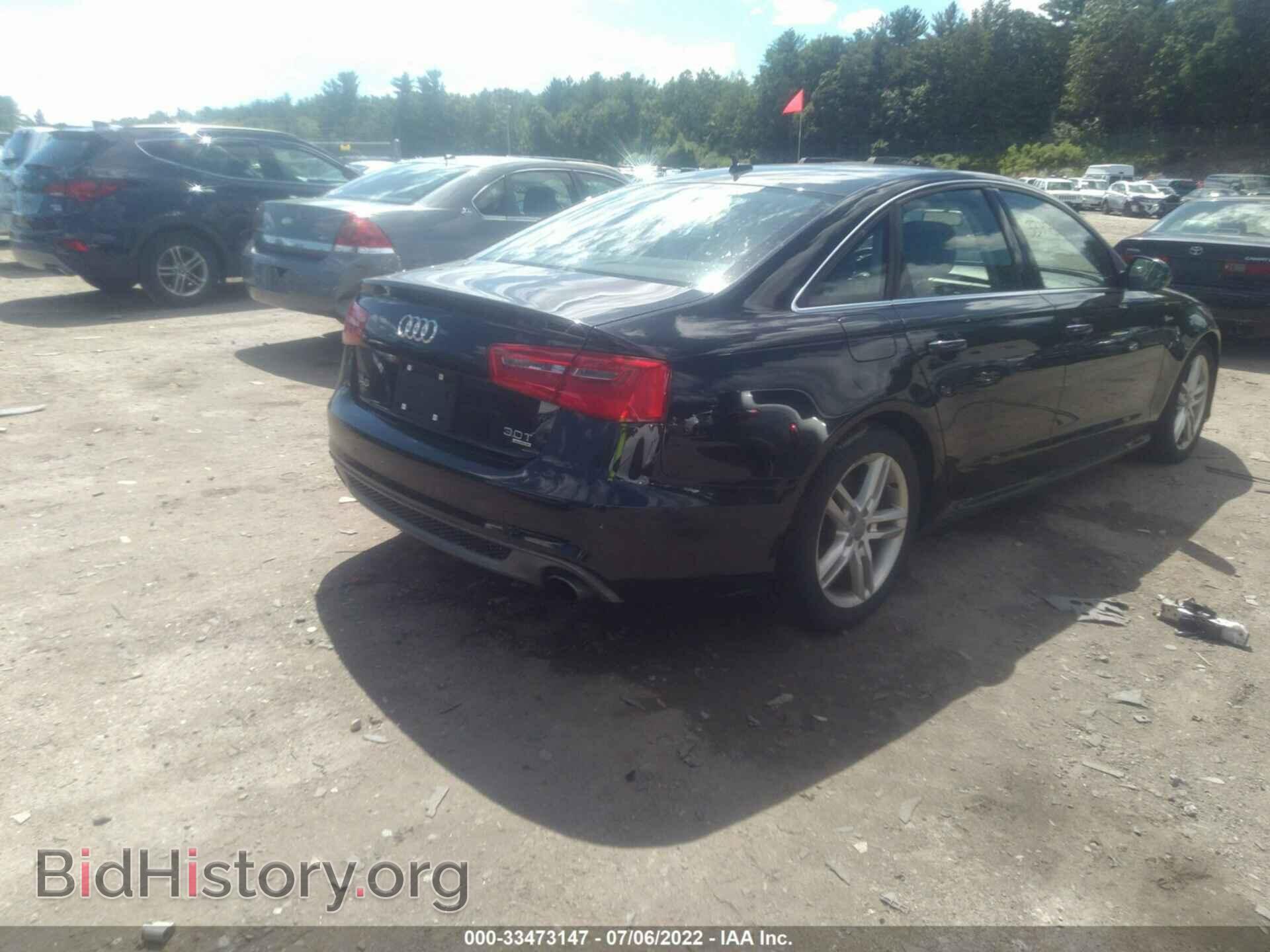 2012 AUDI A6 - VIN: WAUBGAFC6CN004280 - Фото 4