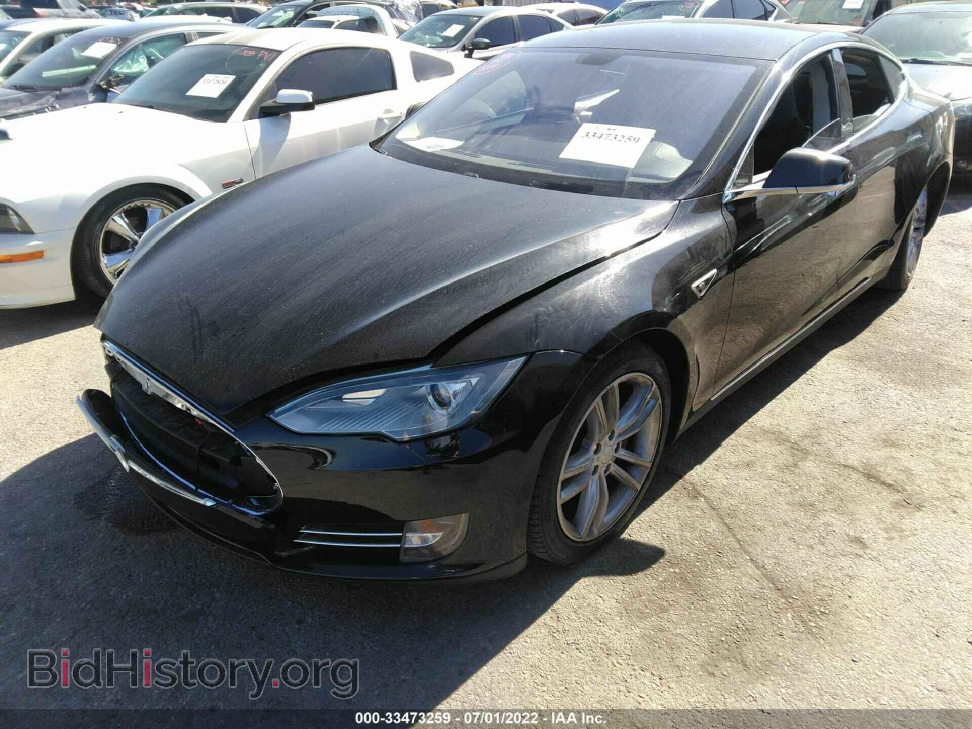 2014 TESLA MODEL S - VIN: 5YJSA1S12EFP32589 - Photo 2