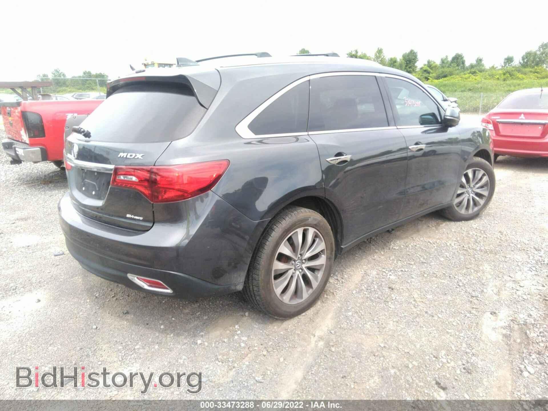 2014 ACURA MDX - VIN: 5FRYD4H41EB009545 - Фото 4