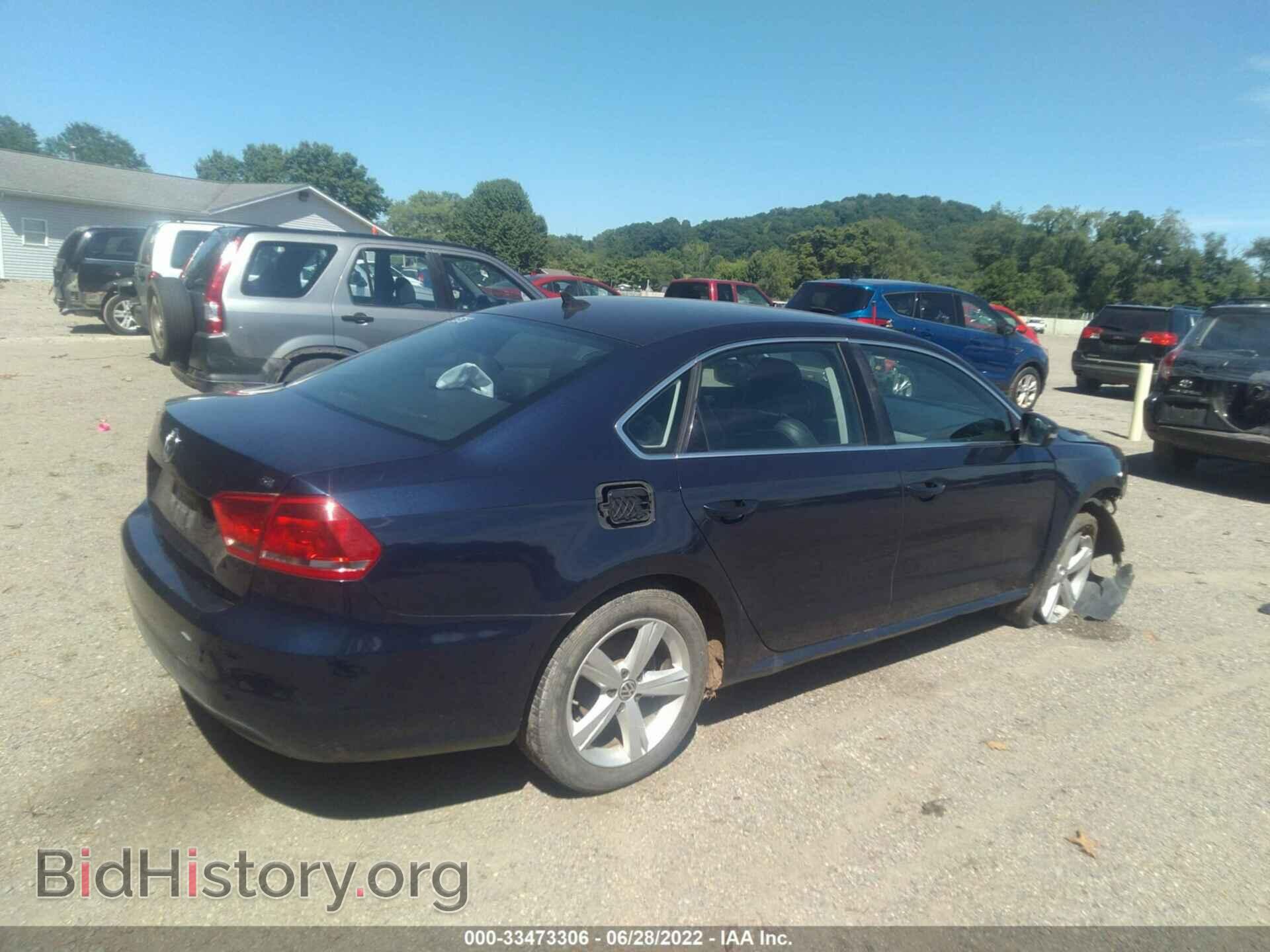 2013 VOLKSWAGEN PASSAT - VIN: 1VWBP7A31DC036805 - Фото 4