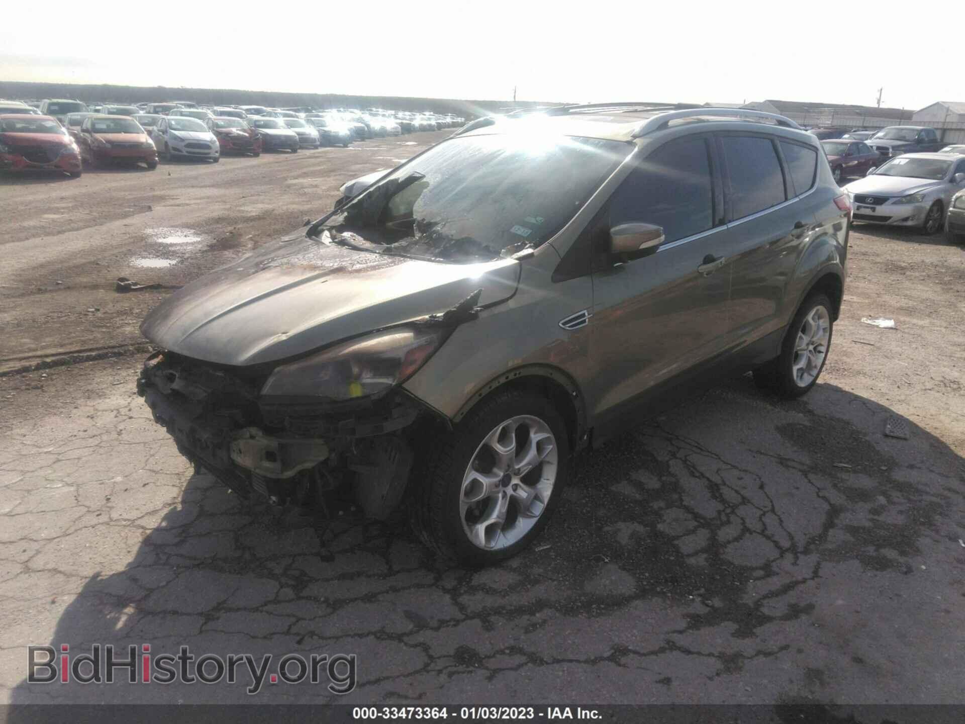 2014 FORD ESCAPE - VIN: 1FMCU0JX7EUB28695 - Фото 2