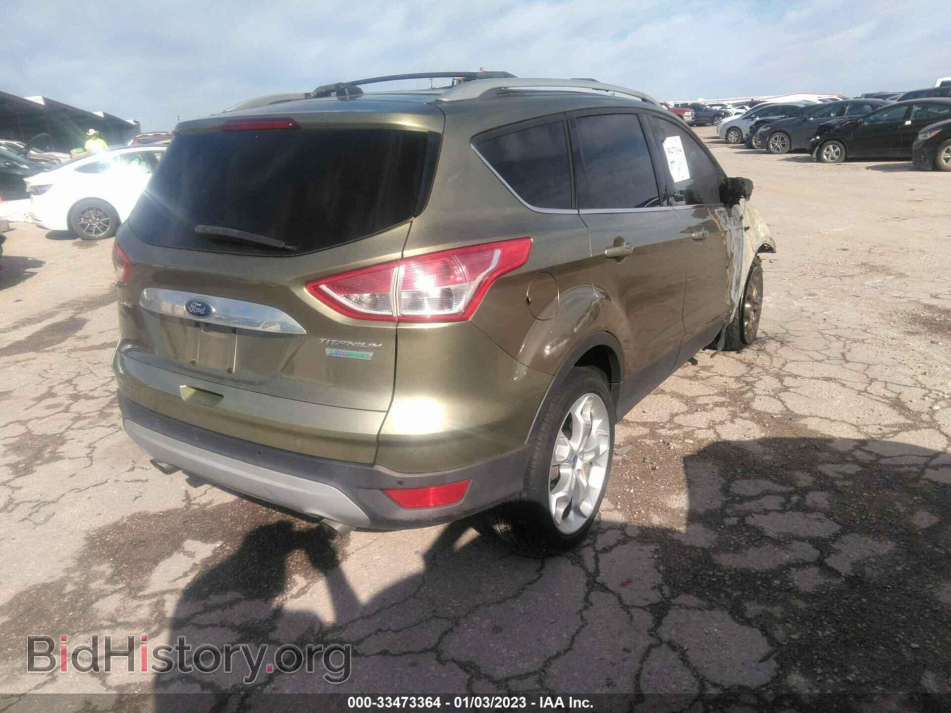 2014 FORD ESCAPE - VIN: 1FMCU0JX7EUB28695 - Фото 4