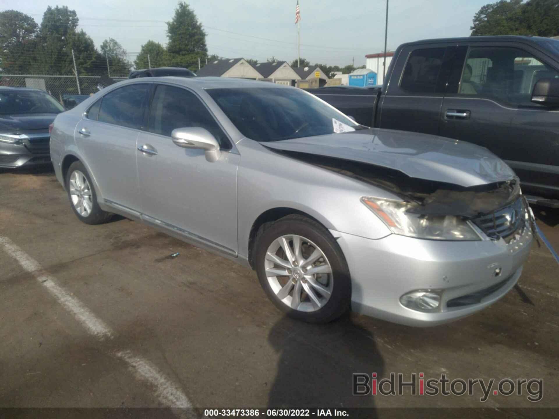 Photo JTHBK1EG2C2483187 - LEXUS ES 350 2012