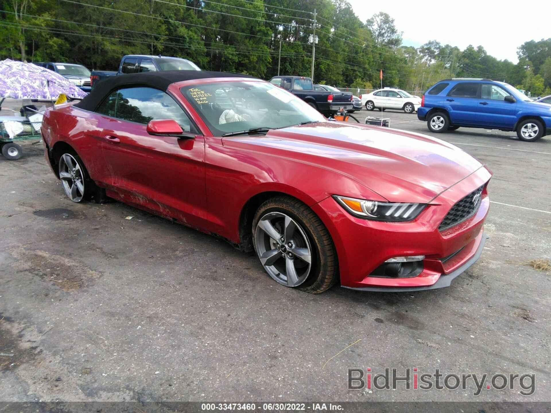 Photo 1FATP8EM9G5318608 - FORD MUSTANG 2016