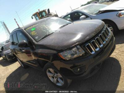 2012 Jeep COMPASS Latitude, black — VIN 1C4NJDEB4CD675934, IAAI