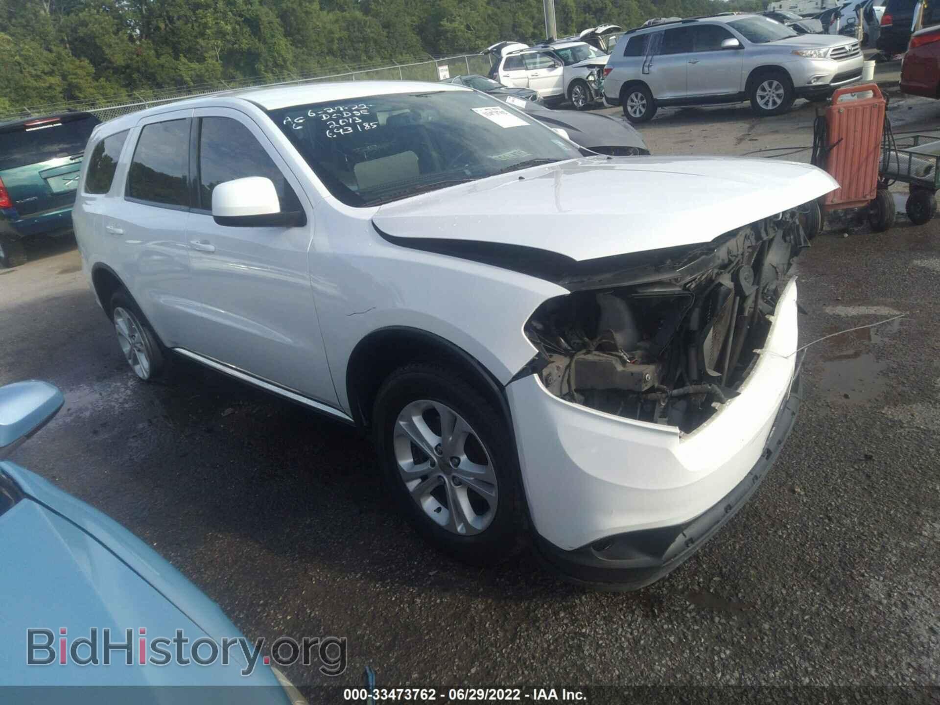 Photo 1C4RDHAG1DC693185 - DODGE DURANGO 2013