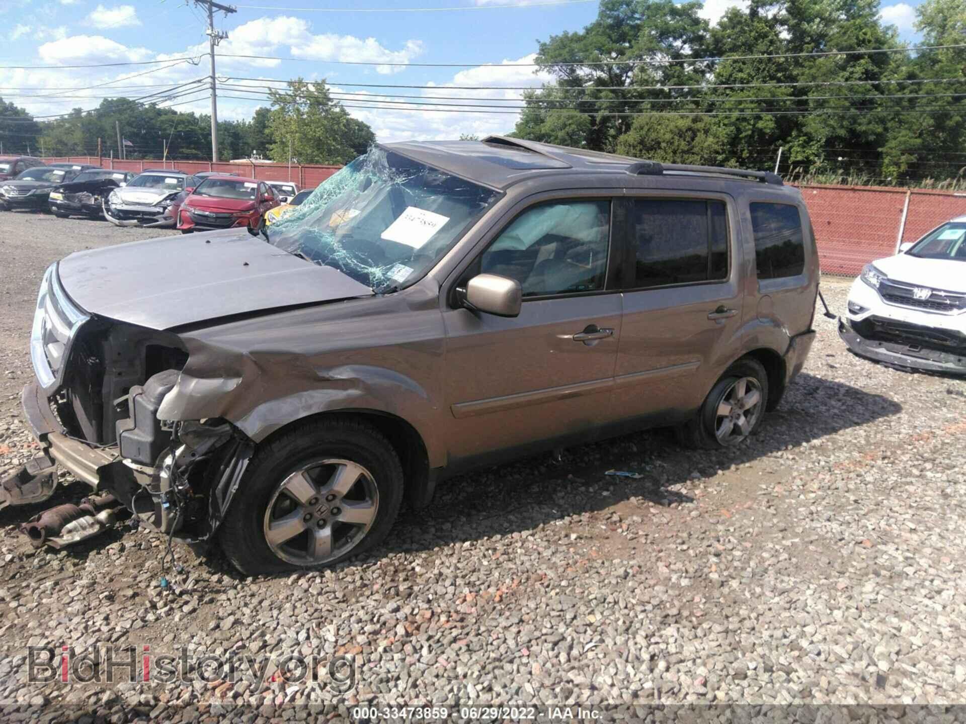 2011 HONDA PILOT - VIN: 5FNYF4H59BB019482 - Фото 2