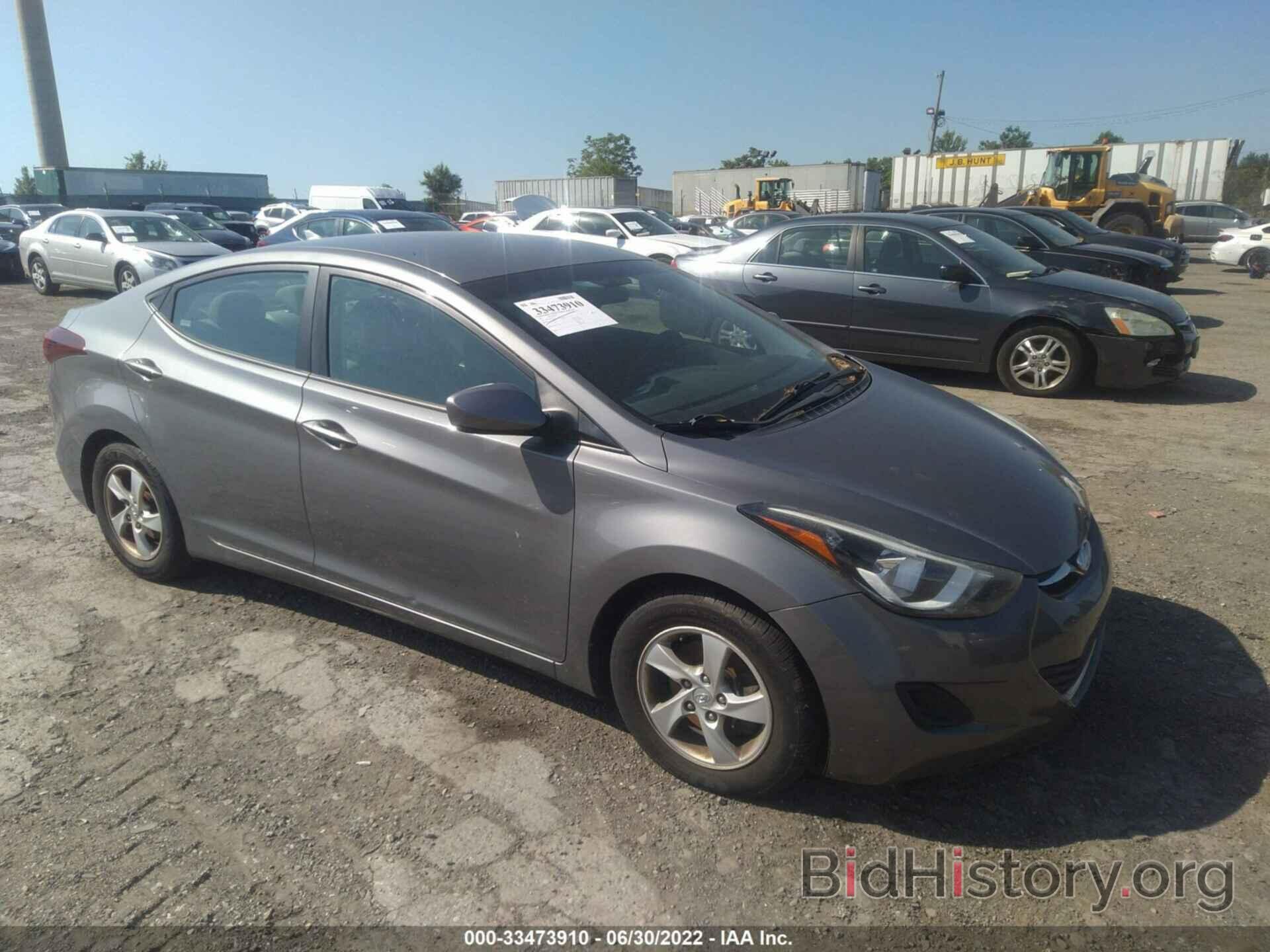 Photo 5NPDH4AE7EH462237 - HYUNDAI ELANTRA 2014