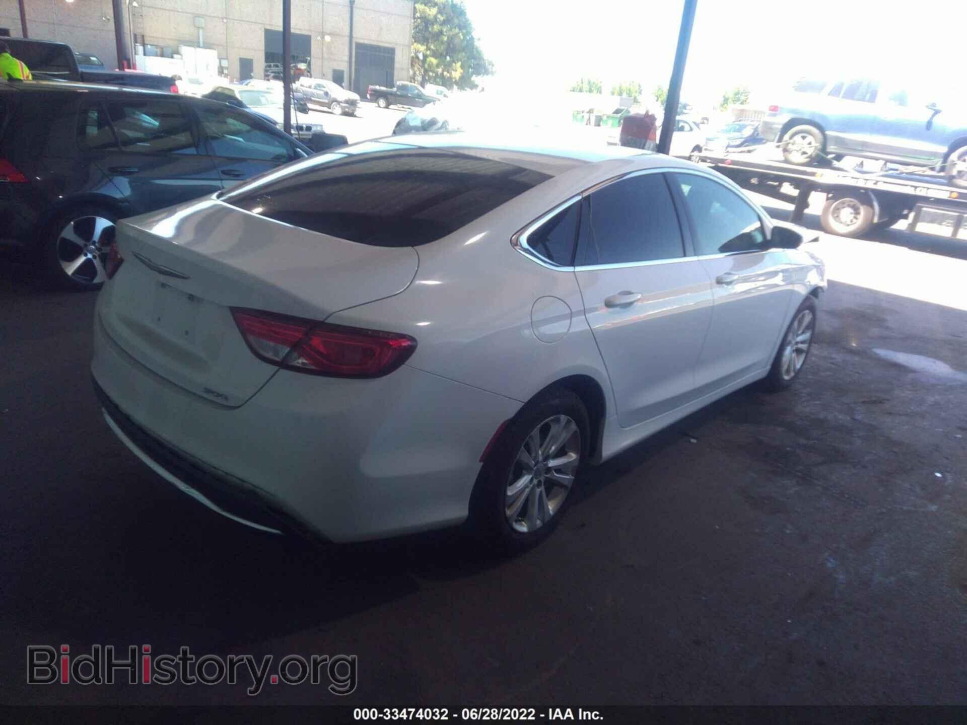 2016 CHRYSLER 200 - VIN: 1C3CCCAB4GN127762 - Фото 4