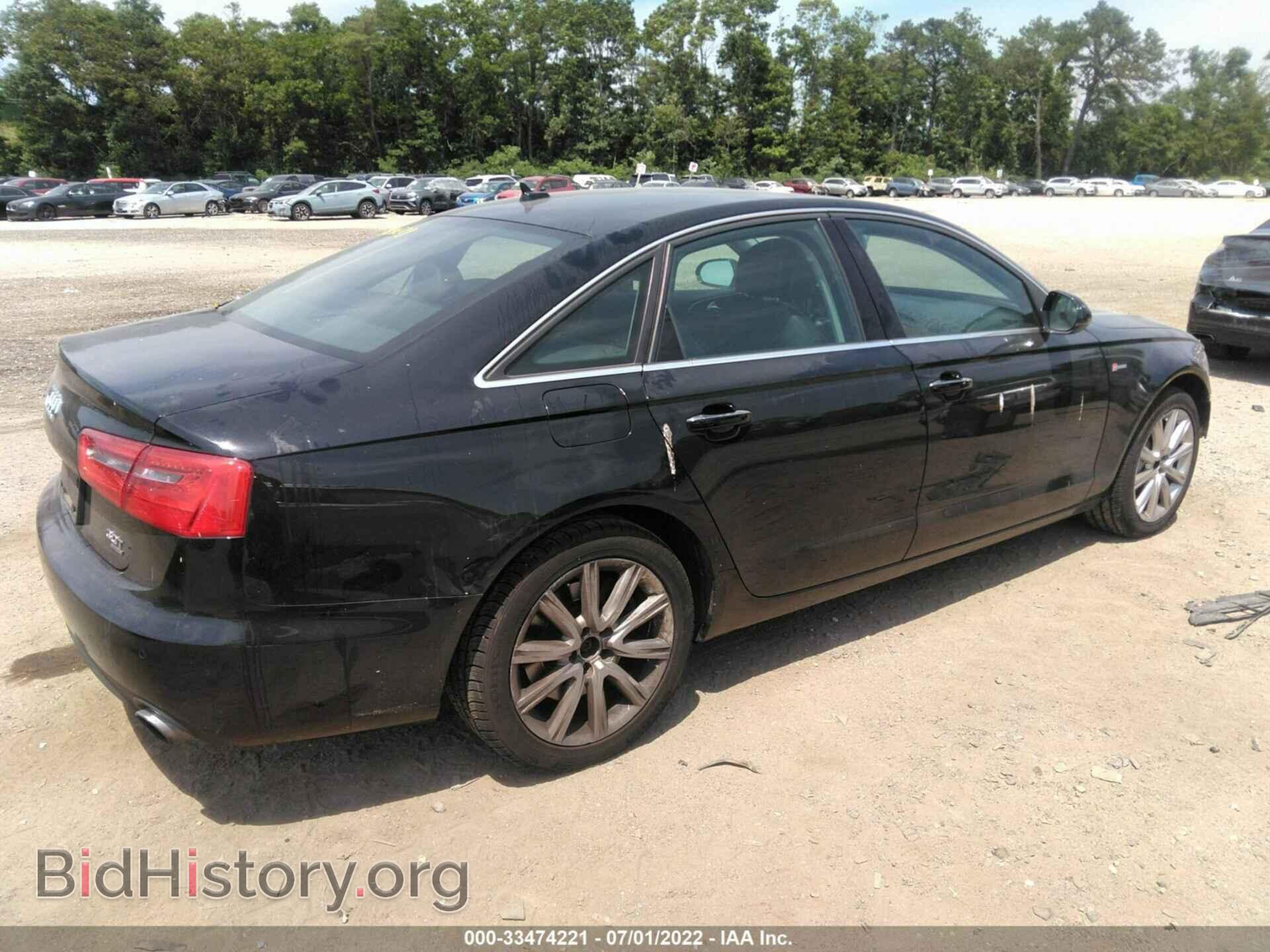 2013 AUDI A6 - VIN: WAUGGAFC9DN134996 - Фото 4
