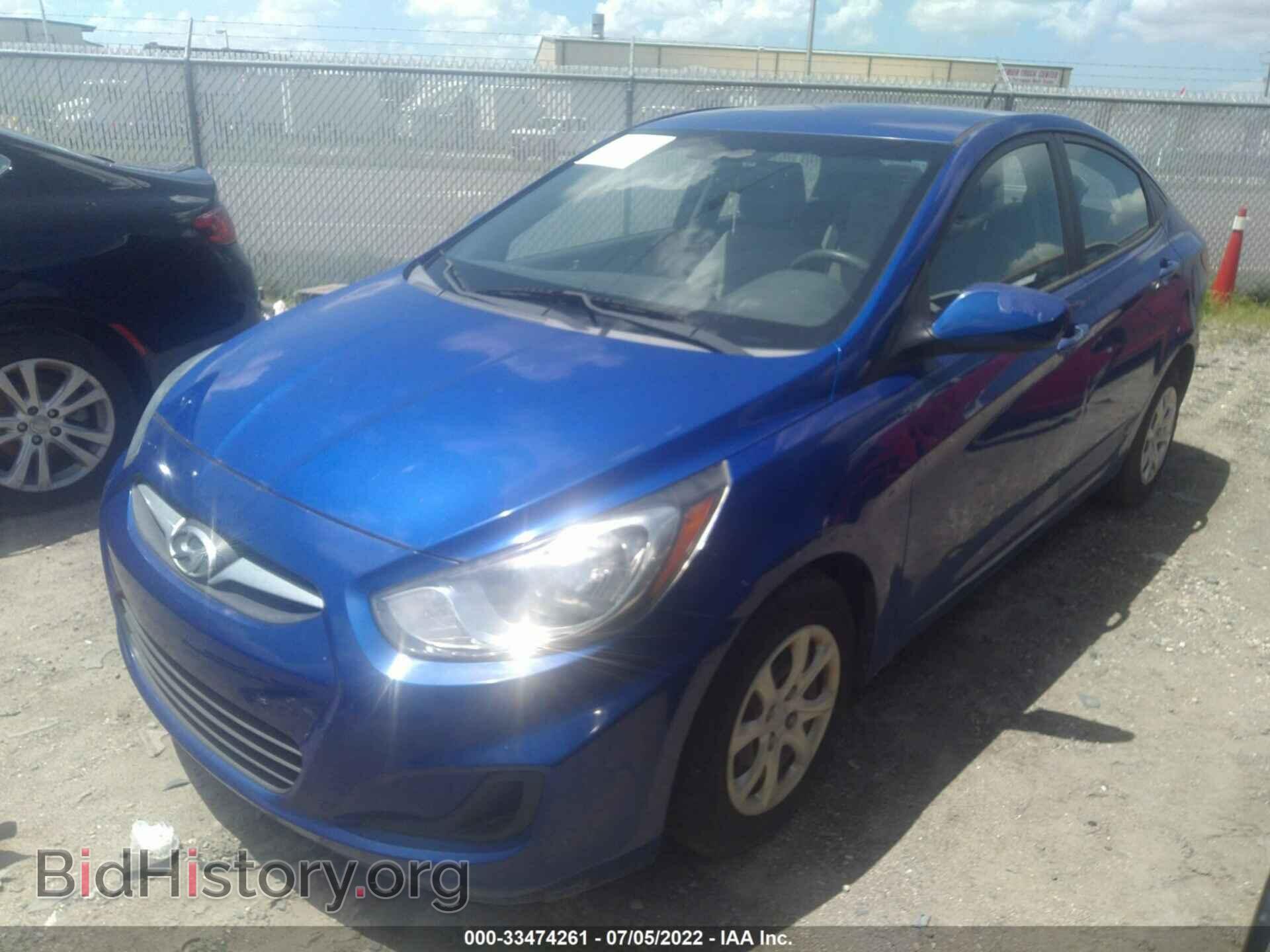 2013 HYUNDAI ACCENT - VIN: KMHCT4AE9DU509388 - Фото 2