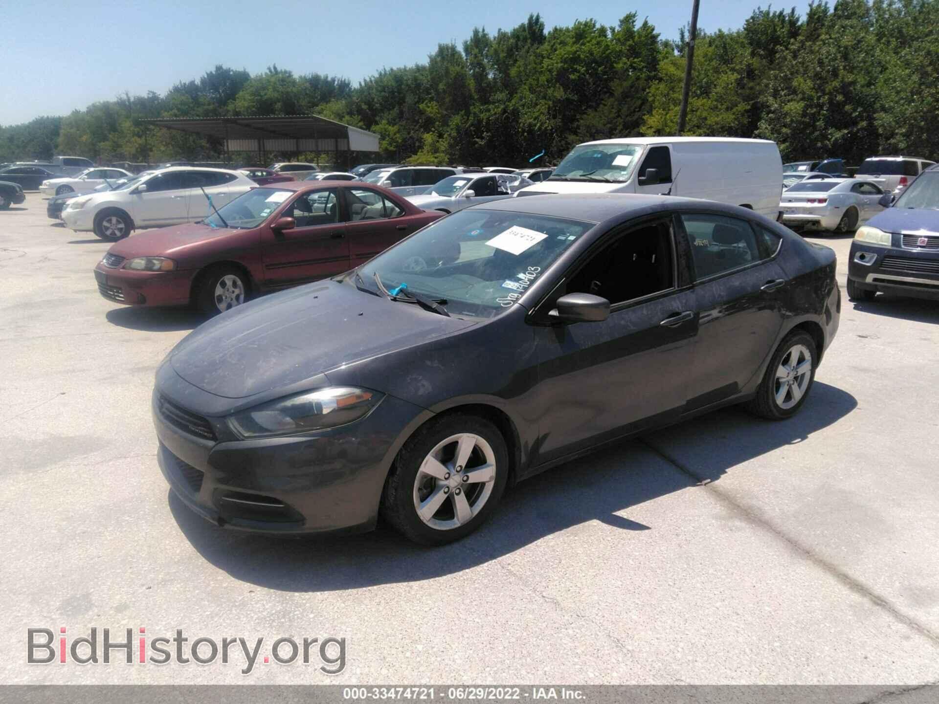 2015 DODGE DART - VIN: 1C3CDFBB6FD140403 - Фото 2