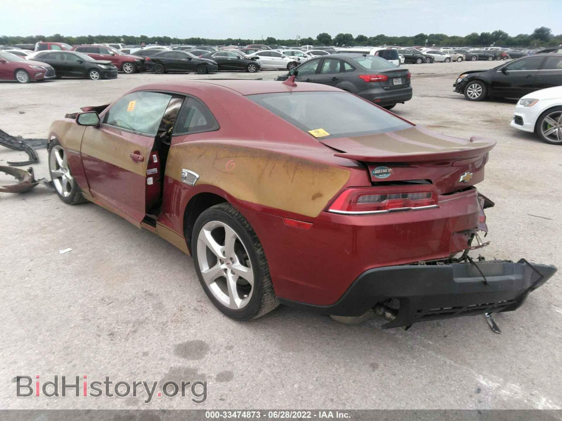 2014 CHEVROLET CAMARO - VIN: 2G1FB1E39E9271450 - Фото 3