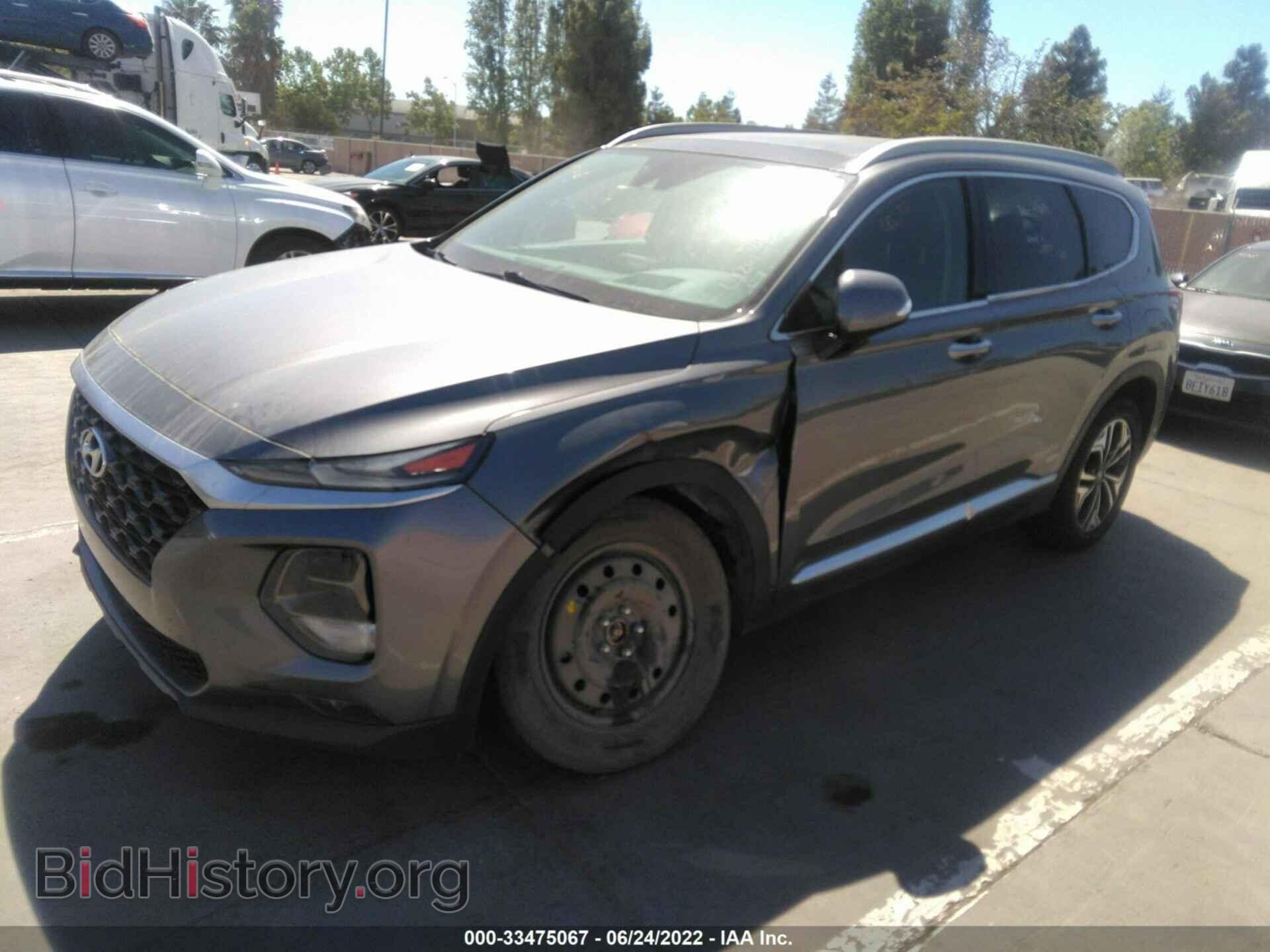 2019 HYUNDAI SANTA FE - VIN: 5NMS5CAA1KH021994 - Фото 2
