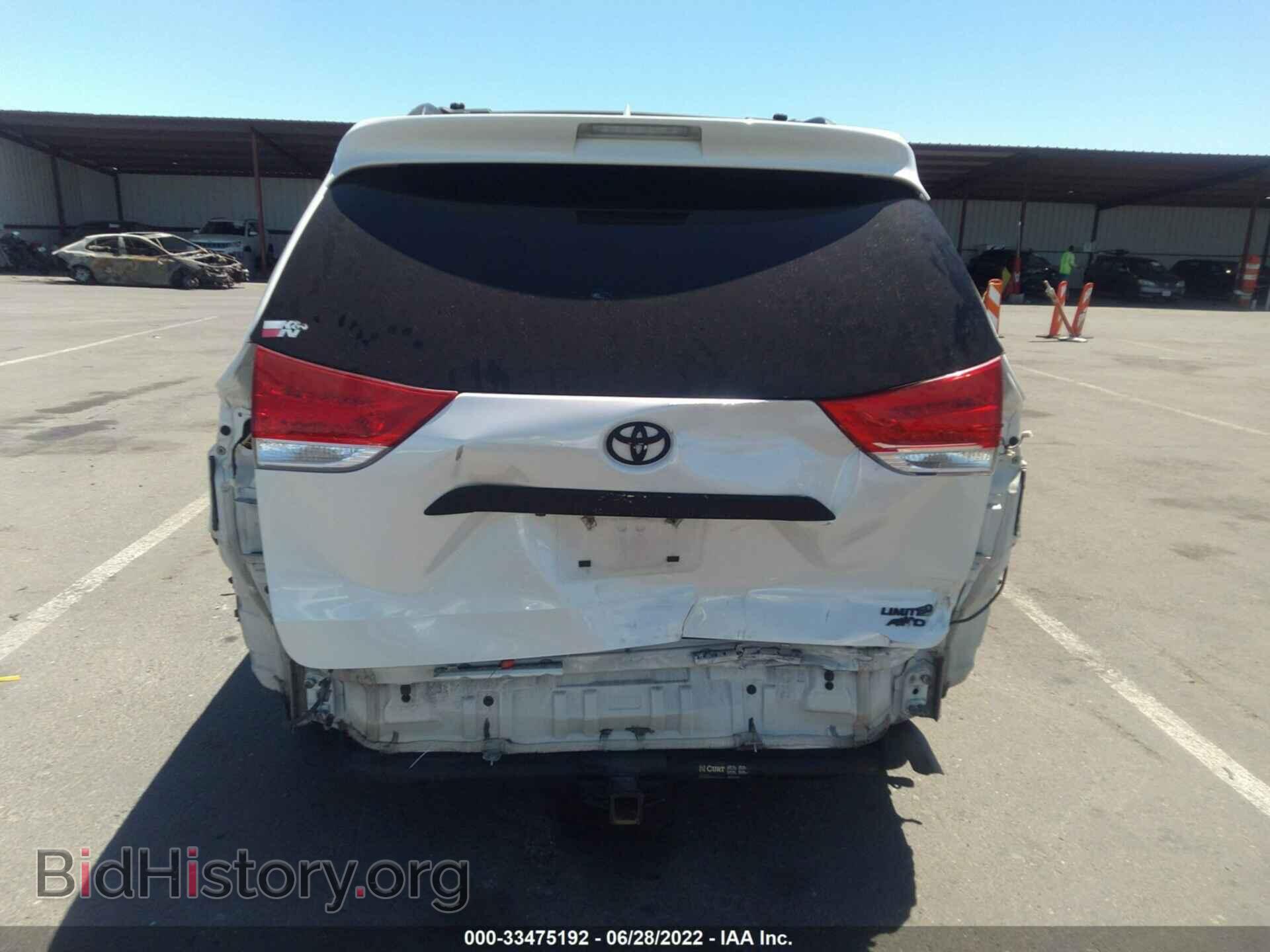 2012 TOYOTA SIENNA - VIN: 5TDDK3DC9CS040144 - Фото 6