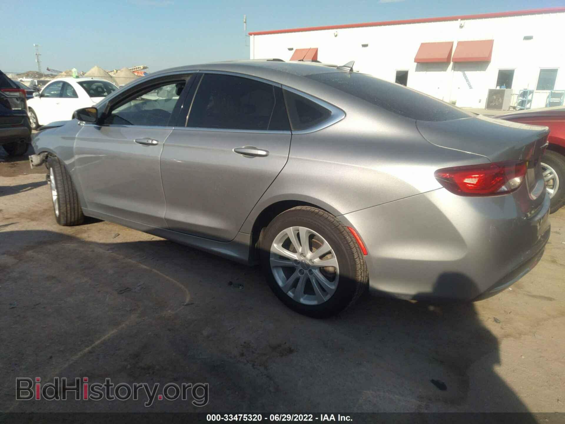 2016 CHRYSLER 200 - VIN: 1C3CCCABXGN128382 - Фото 3