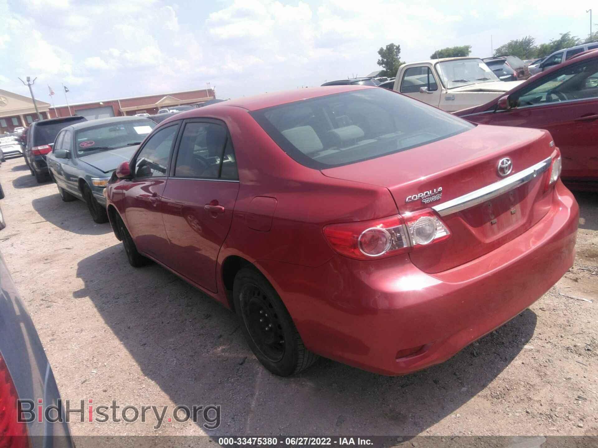 2013 TOYOTA COROLLA - VIN: 2T1BU4EE2DC025762 - Фото 3