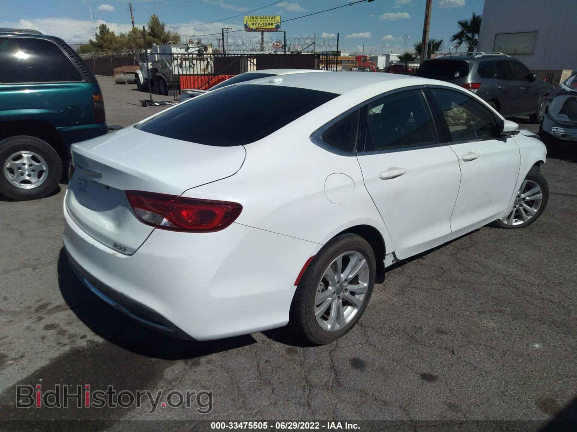 2015 CHRYSLER 200 - VIN: 1C3CCCAB6FN719260 - Фото 4