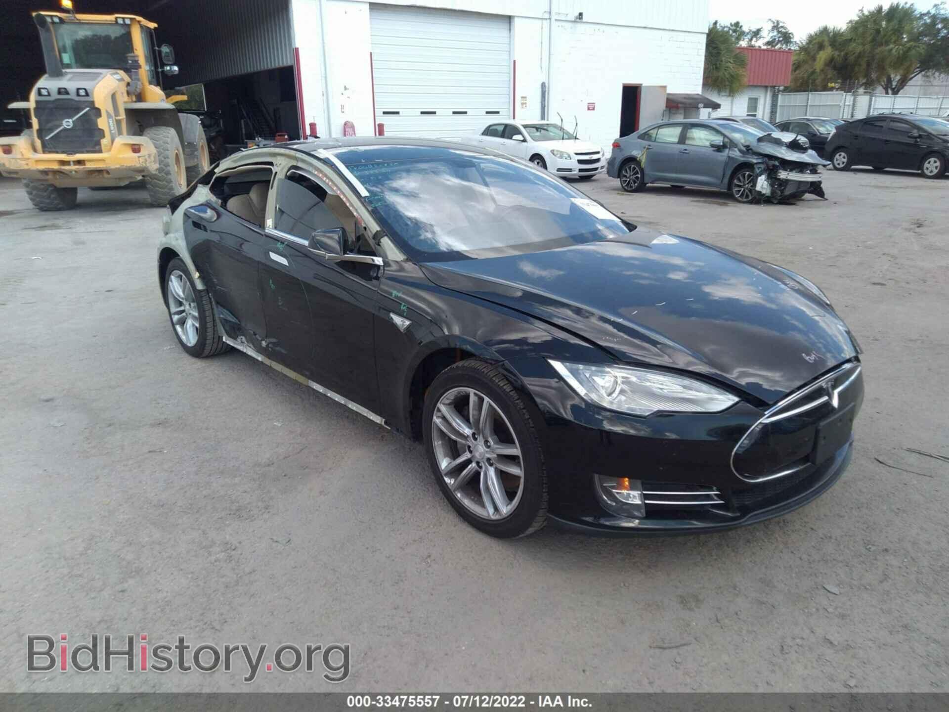 Photo 5YJSA1H14EFP35646 - TESLA MODEL S 2014