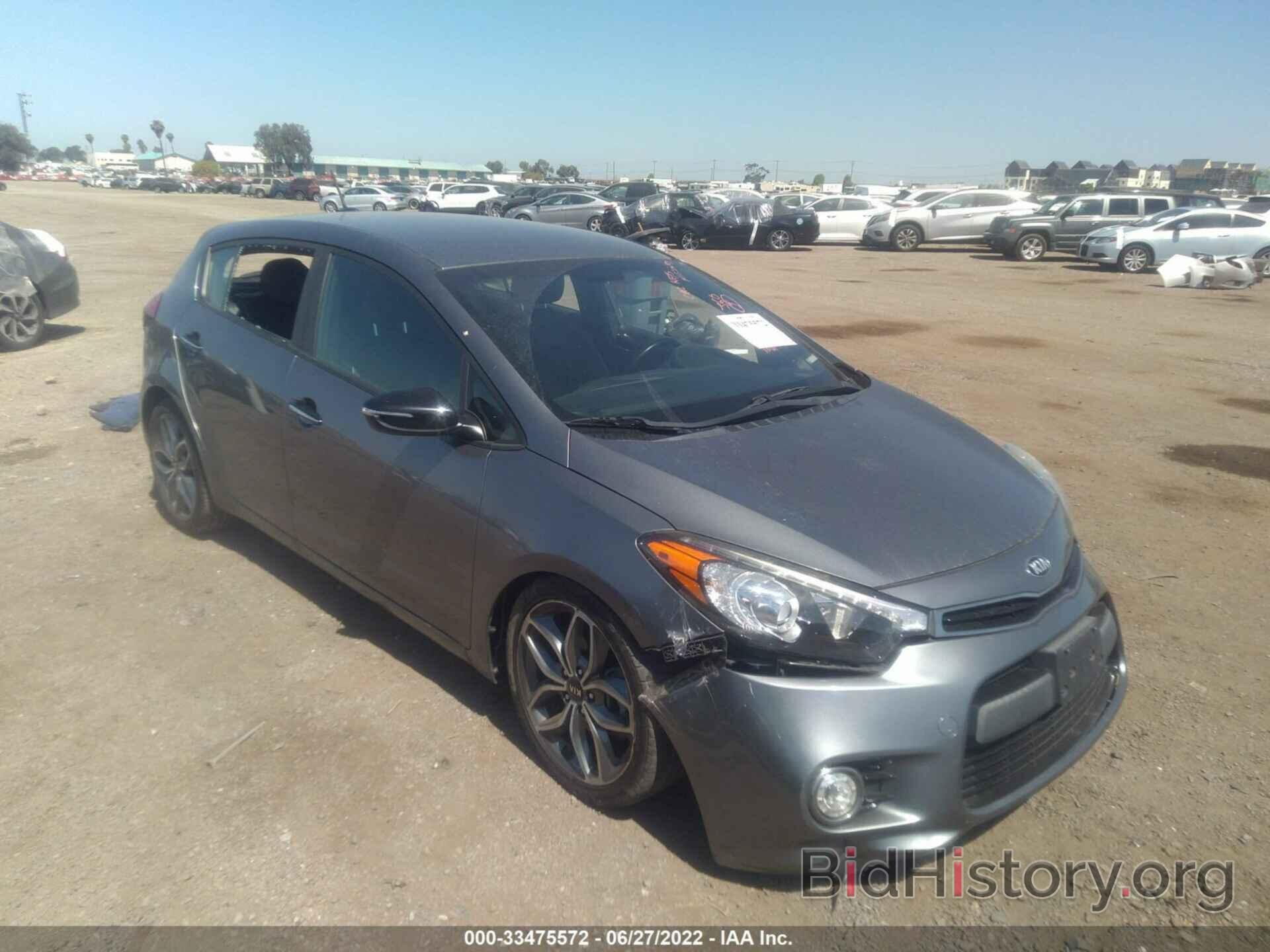 Photo KNAFZ5A30G5590913 - KIA FORTE 5-DOOR 2016