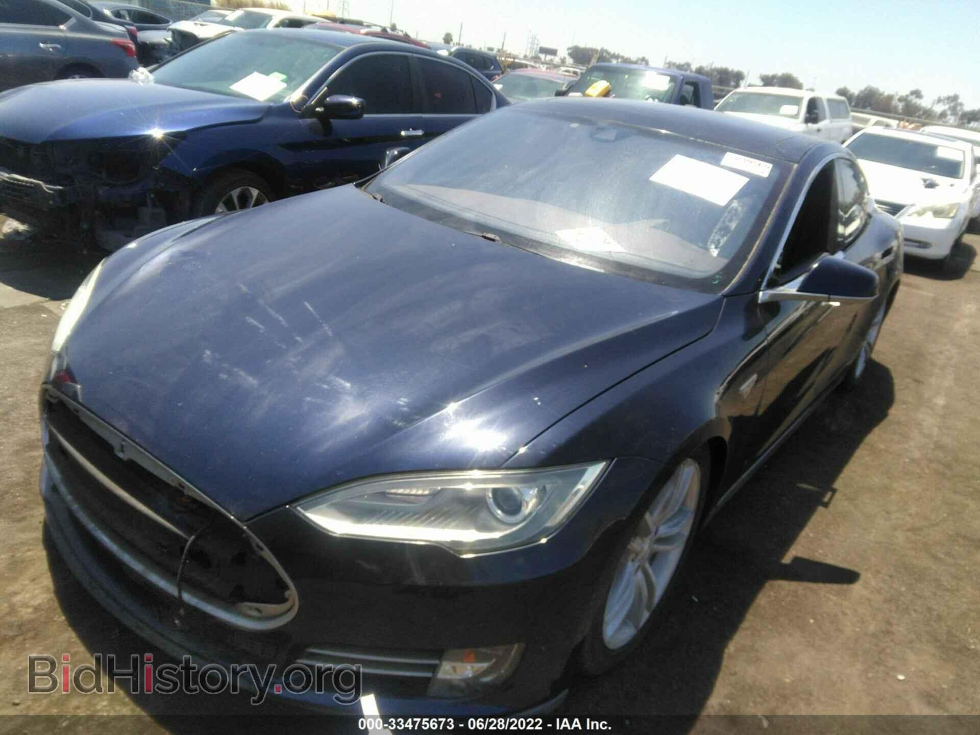 2014 TESLA MODEL S - VIN: 5YJSA1H16EFP58149 - Фото 2