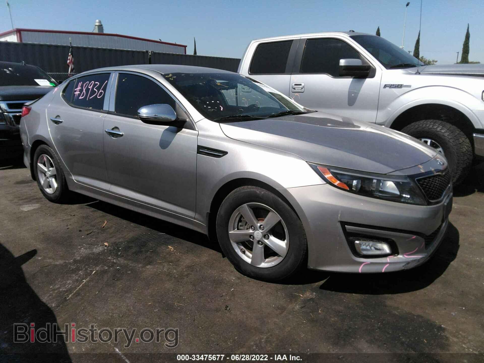 Фотография 5XXGM4A7XFG369395 - KIA OPTIMA 2015