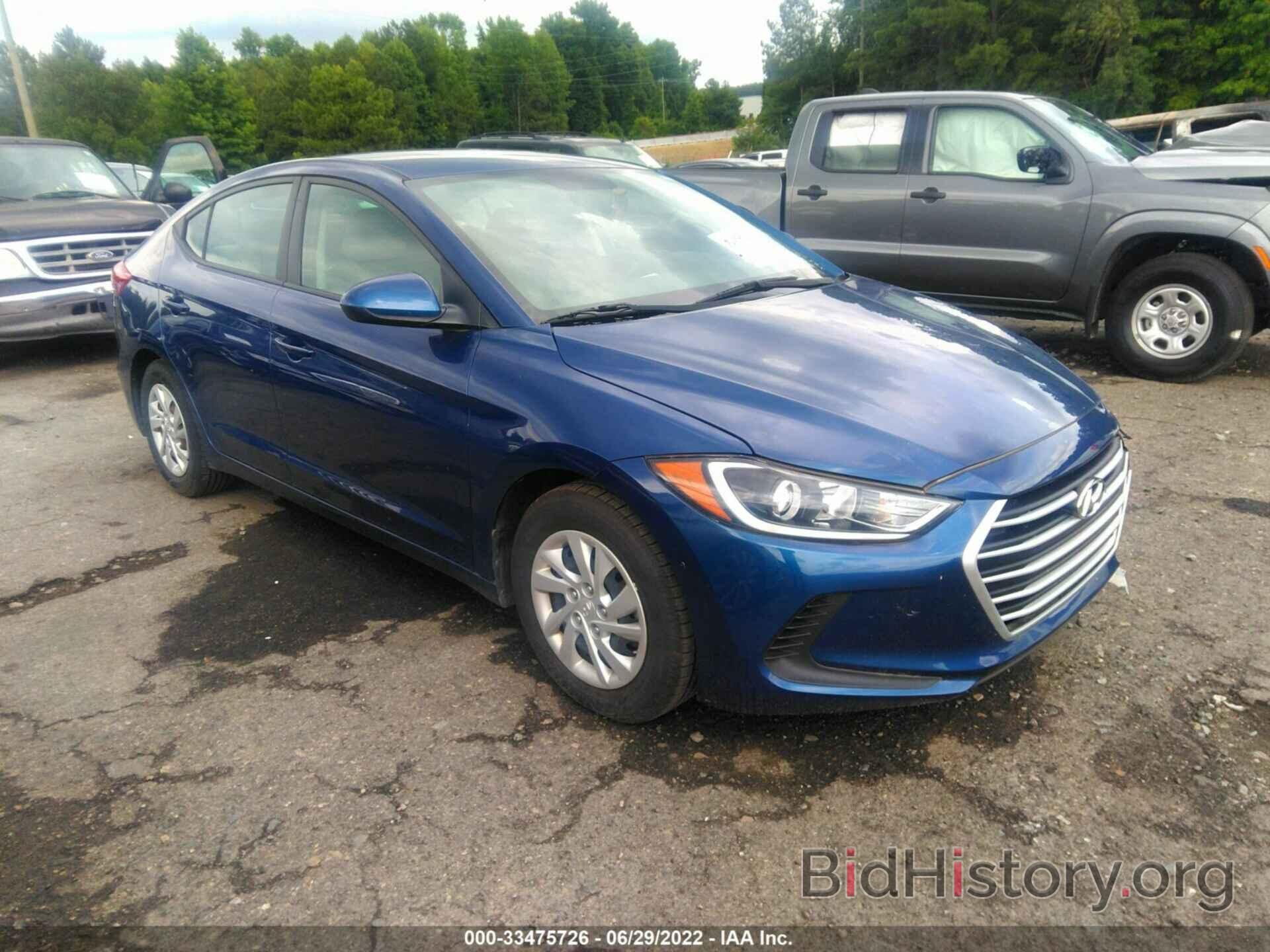 Photo 5NPD74LF9JH338795 - HYUNDAI ELANTRA 2018