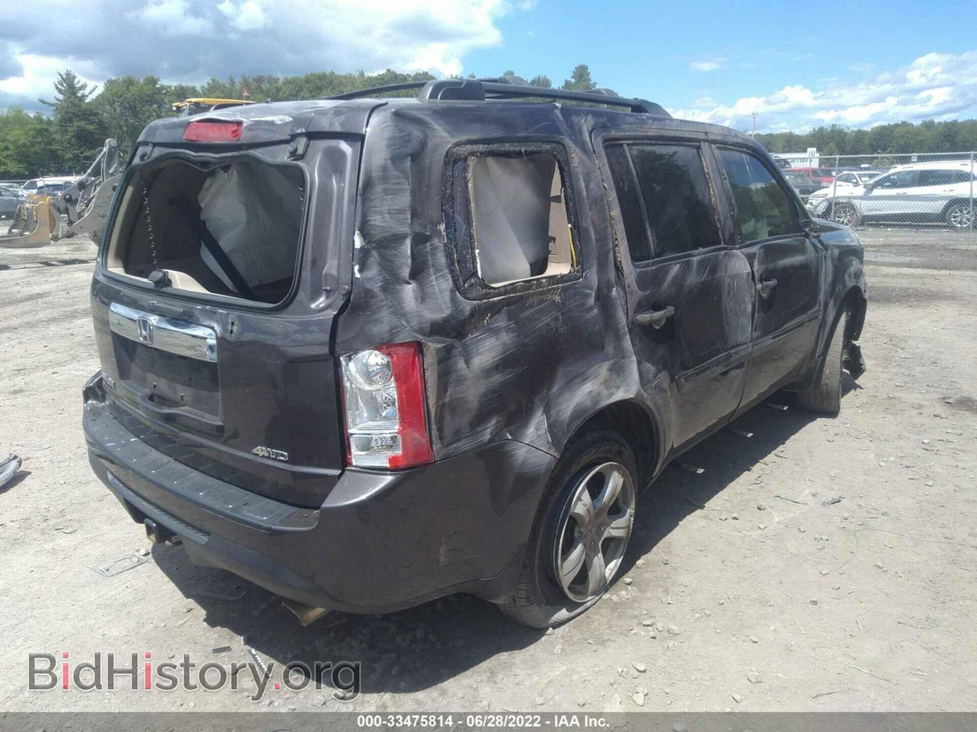 2012 HONDA PILOT - VIN: 5FNYF4H46CB049144 - Фото 4