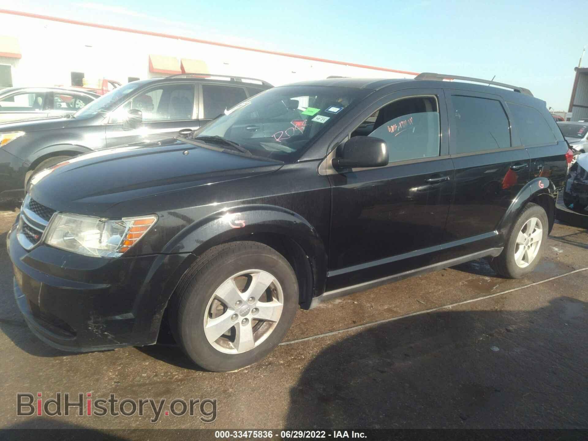 2013 DODGE JOURNEY - VIN: 3C4PDCAB6DT618775 - Фото 2