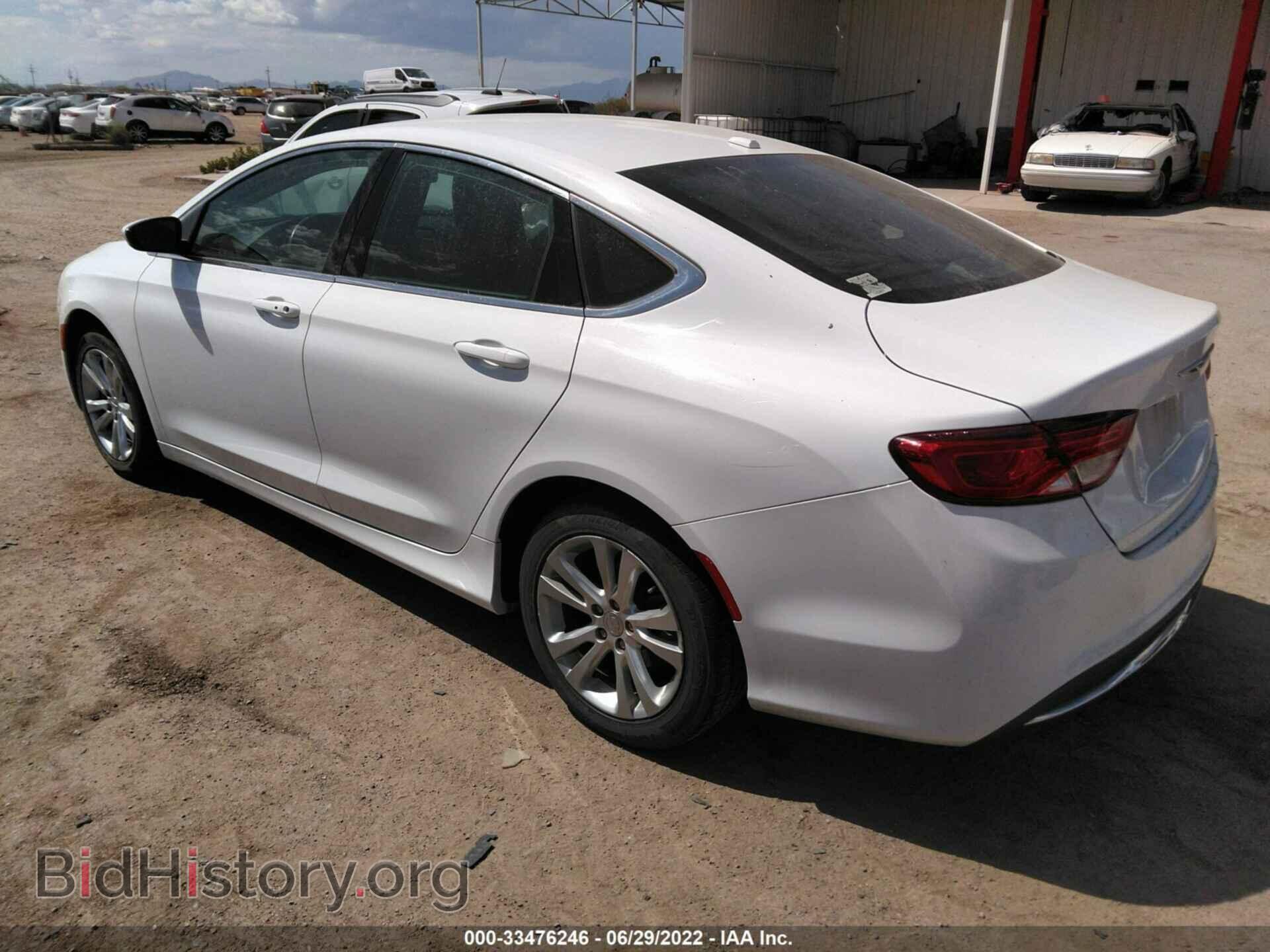 2015 CHRYSLER 200 - VIN: 1C3CCCABXFN660455 - Фото 3
