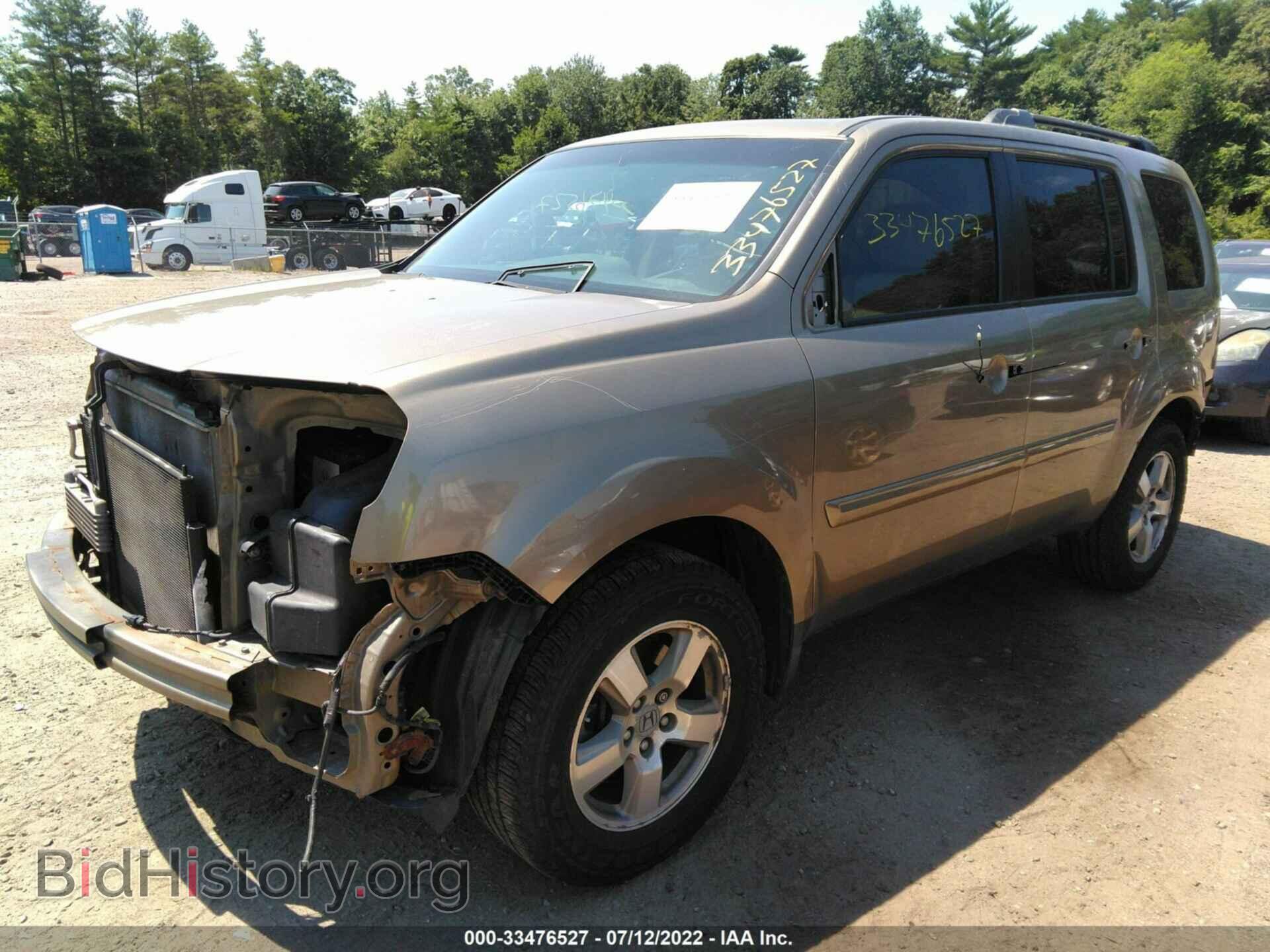 2011 HONDA PILOT - VIN: 5FNYF4H73BB025893 - Фото 2