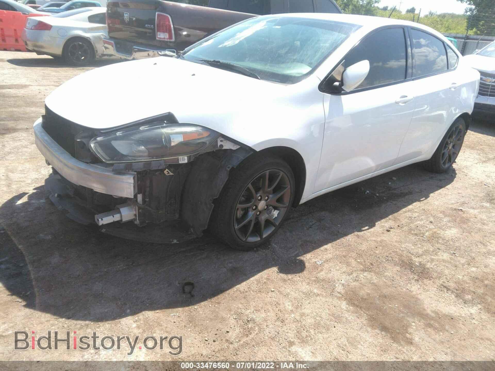 2016 DODGE DART - VIN: 1C3CDFAA2GD529761 - Фото 2