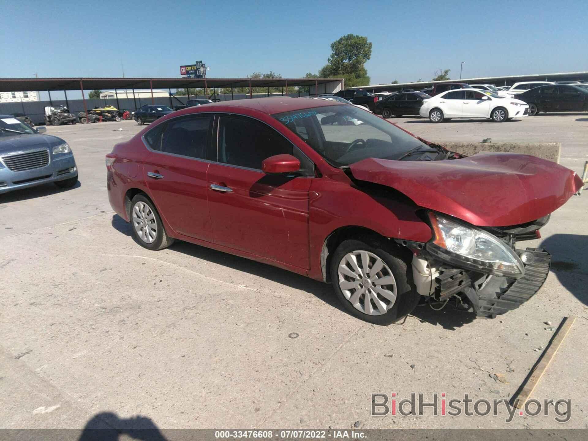 Photo 3N1AB7AP8DL645932 - NISSAN SENTRA 2013