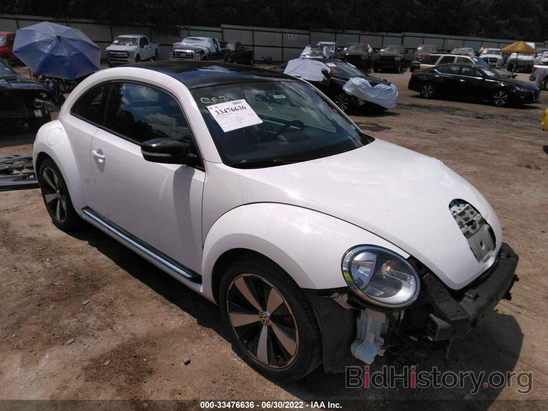 Фотография 3VWV67AT8CM663806 - VOLKSWAGEN BEETLE 2012