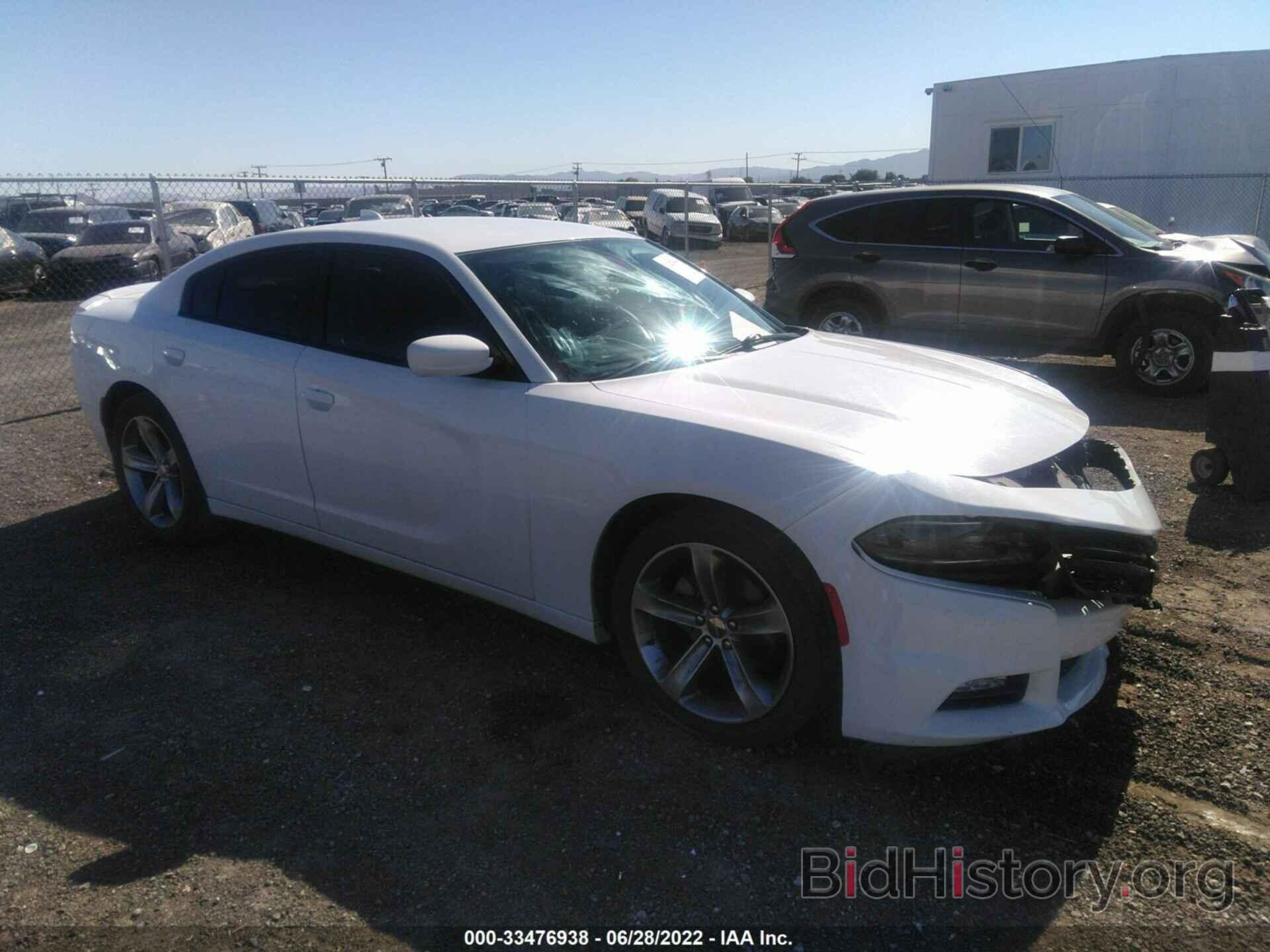 Photo 2C3CDXHG4FH729901 - DODGE CHARGER 2015