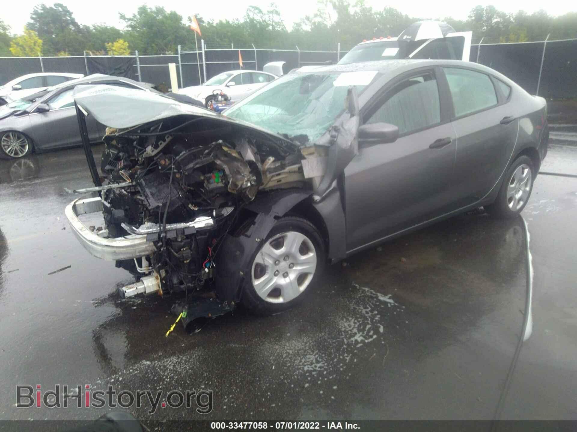 2013 DODGE DART - VIN: 1C3CDFAA3DD285467 - Фото 2