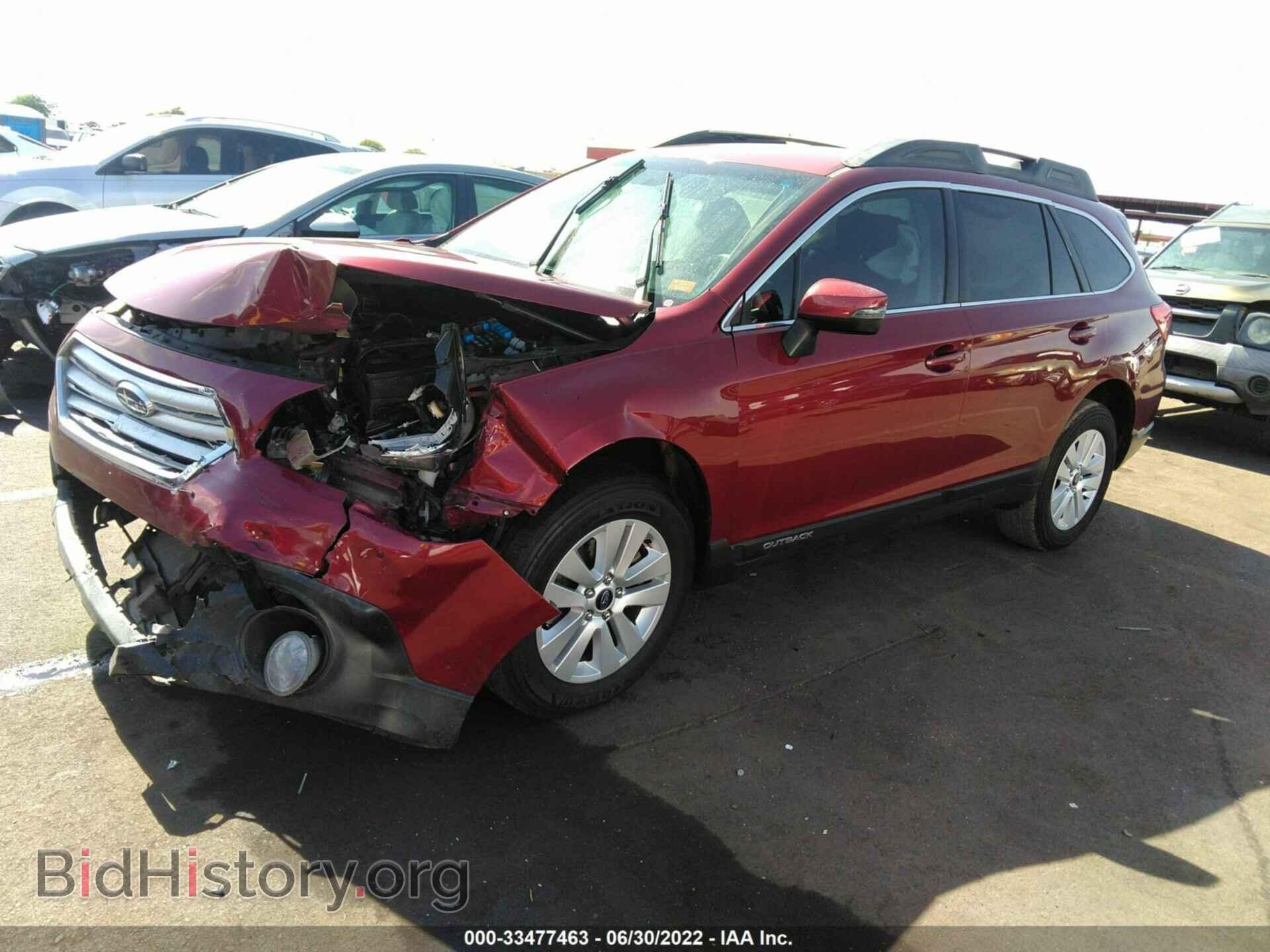 2016 SUBARU OUTBACK - VIN: 4S4BSBFC8G3301197 - Фото 2