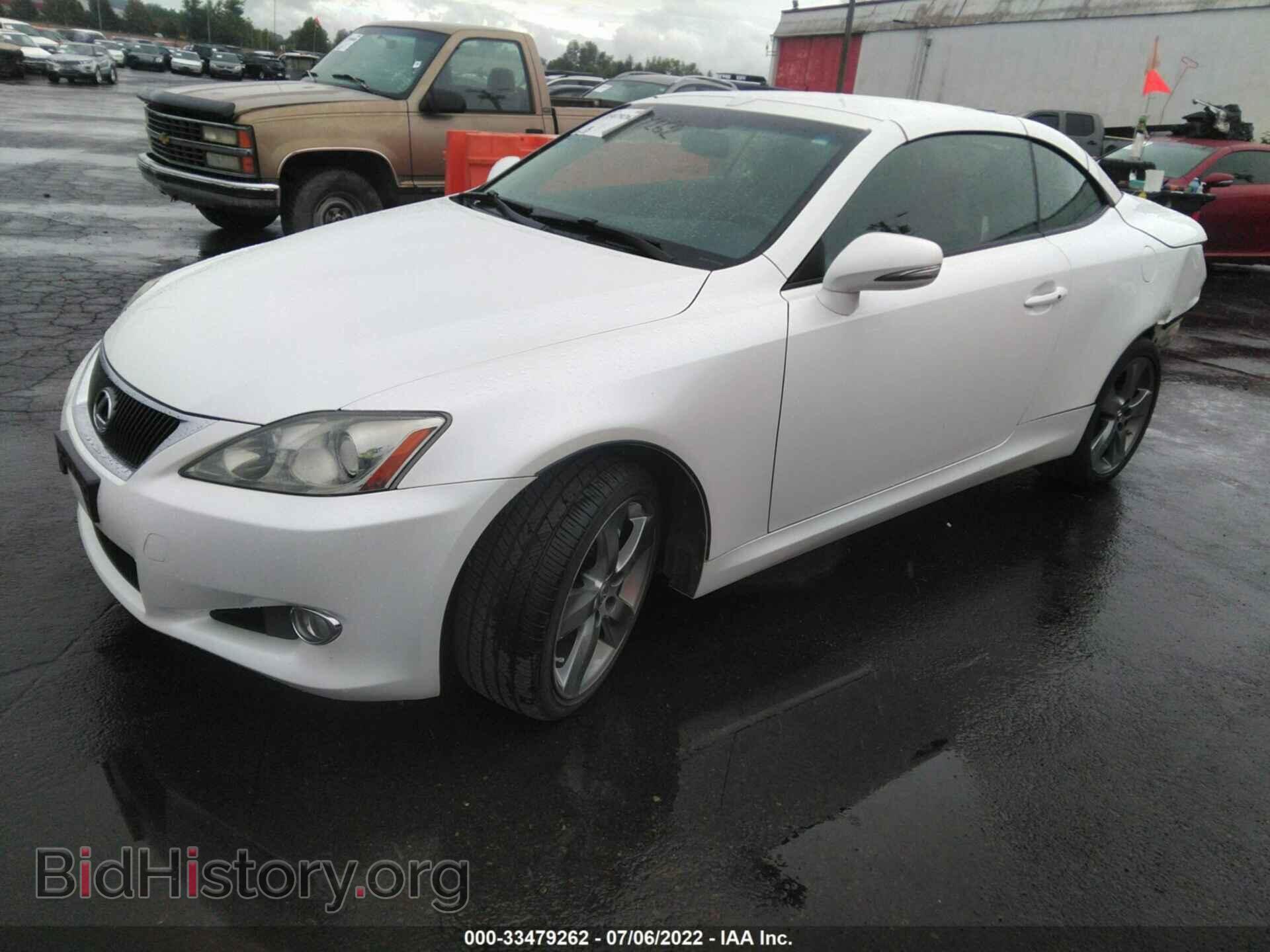 2010 LEXUS IS 250C - VIN: JTHFF2C21A2504854 - Фото 2