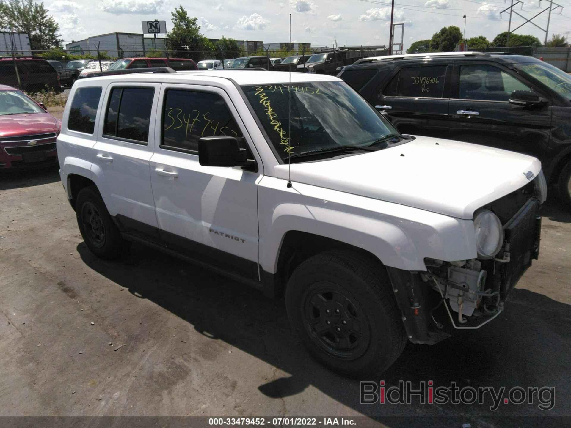 Фотография 1C4NJRBB8CD593805 - JEEP PATRIOT 2012