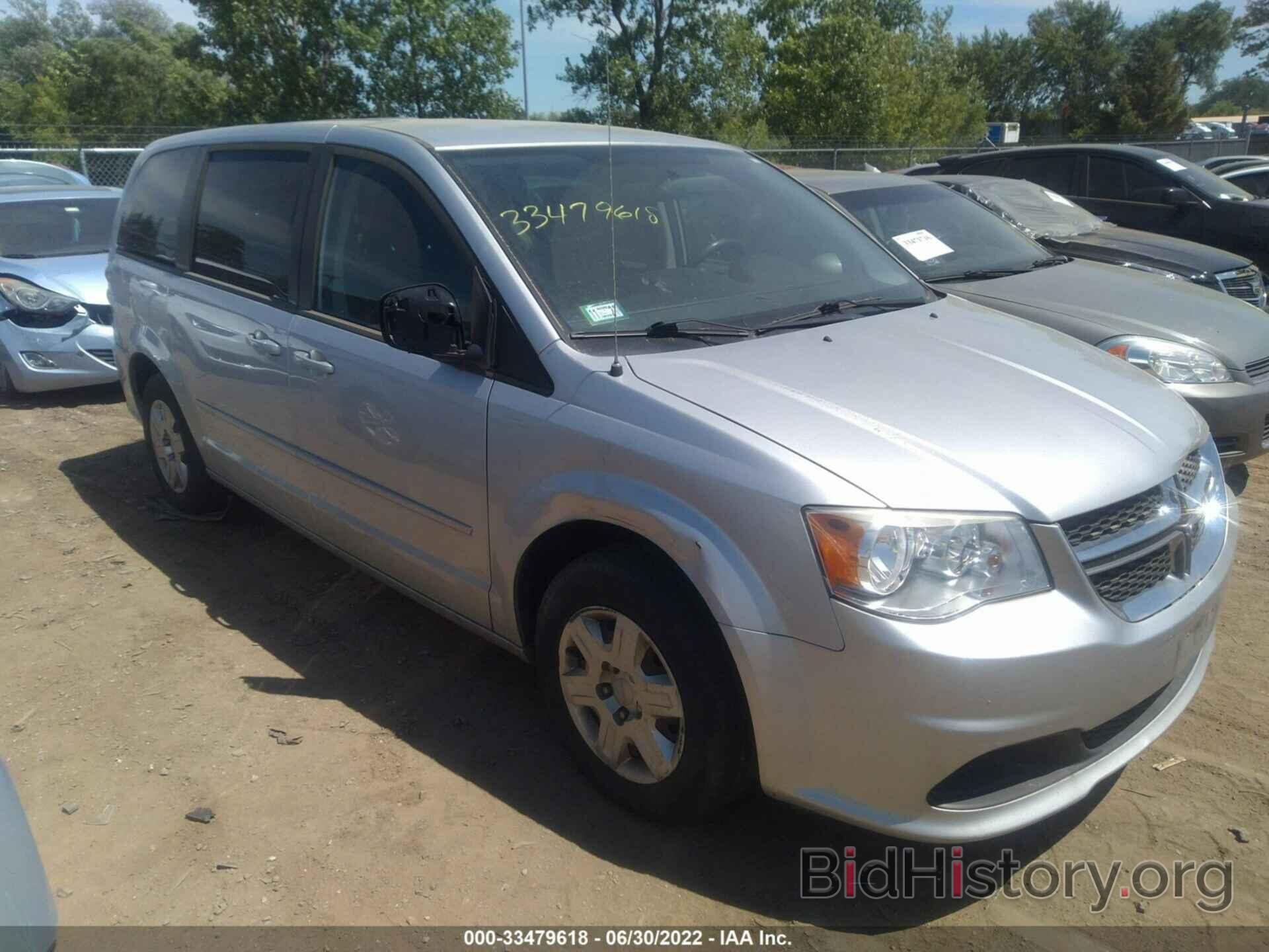 Photo 2C4RDGBG4CR394708 - DODGE GRAND CARAVAN 2012