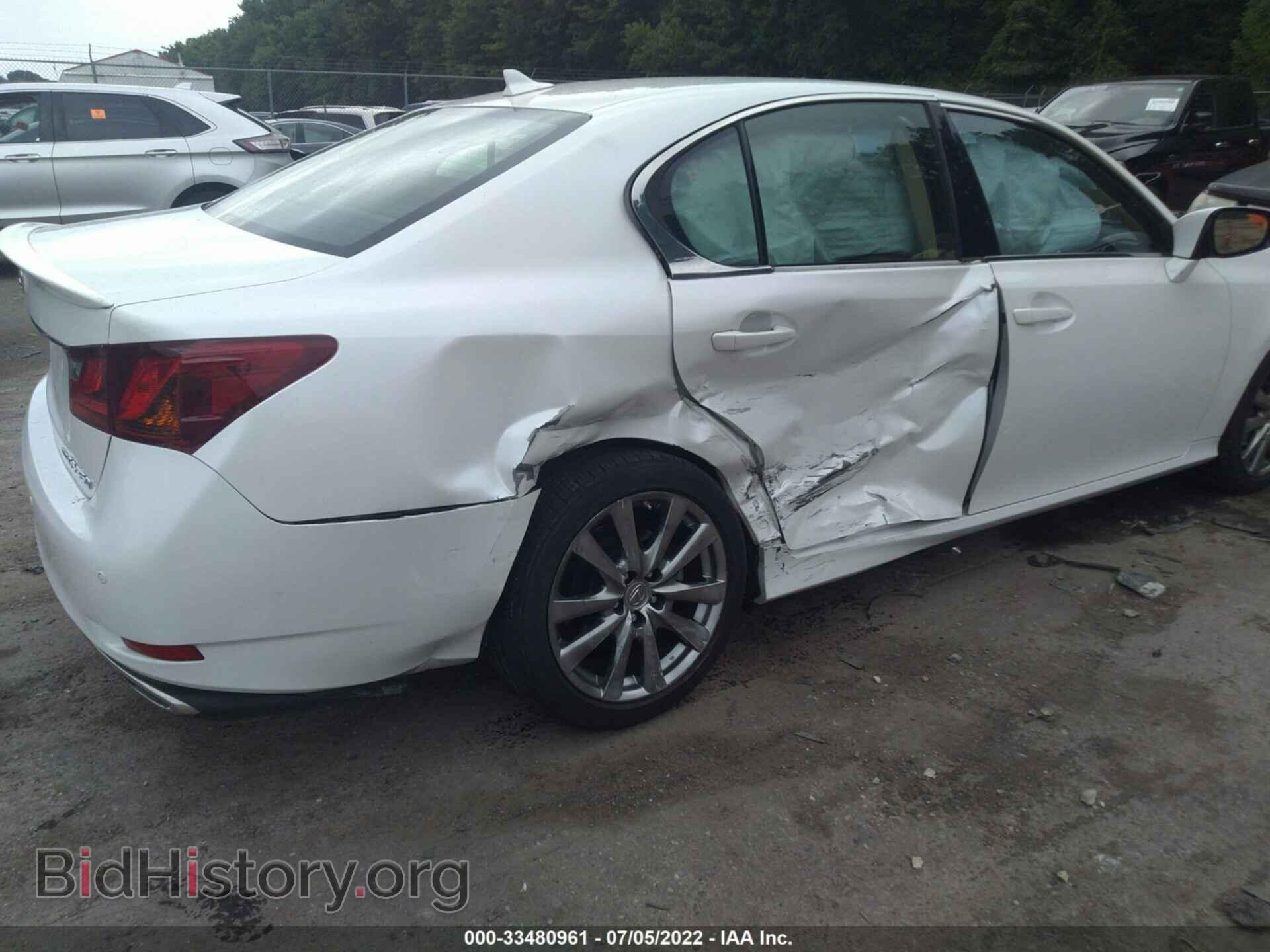2013 LEXUS GS 350 - VIN: JTHCE1BL7D5004985 - Фото 6
