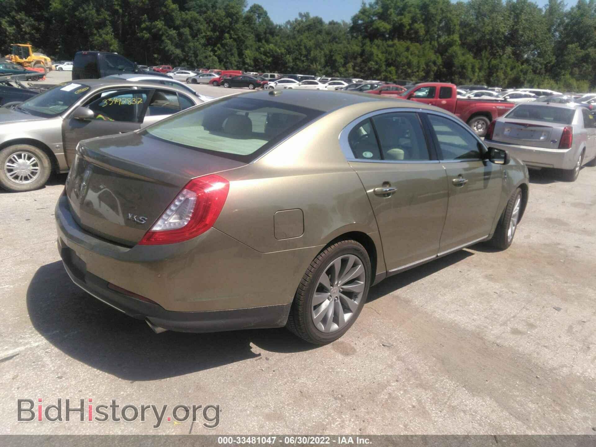 2013 LINCOLN MKS - VIN: 1LNHL9DK7DG617883 - Фото 4