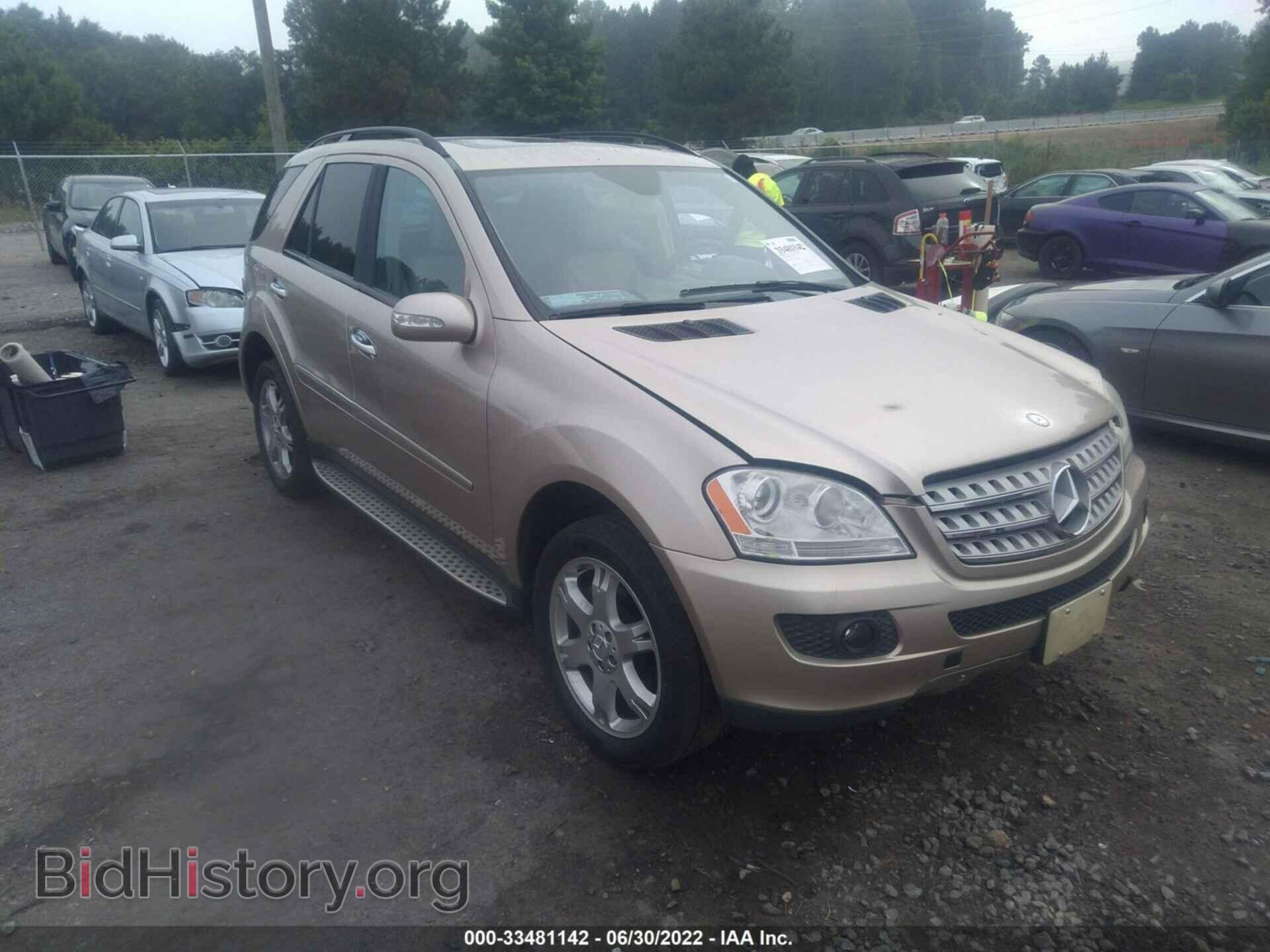 Photo 4JGBB86E37A255245 - MERCEDES-BENZ M-CLASS 2007