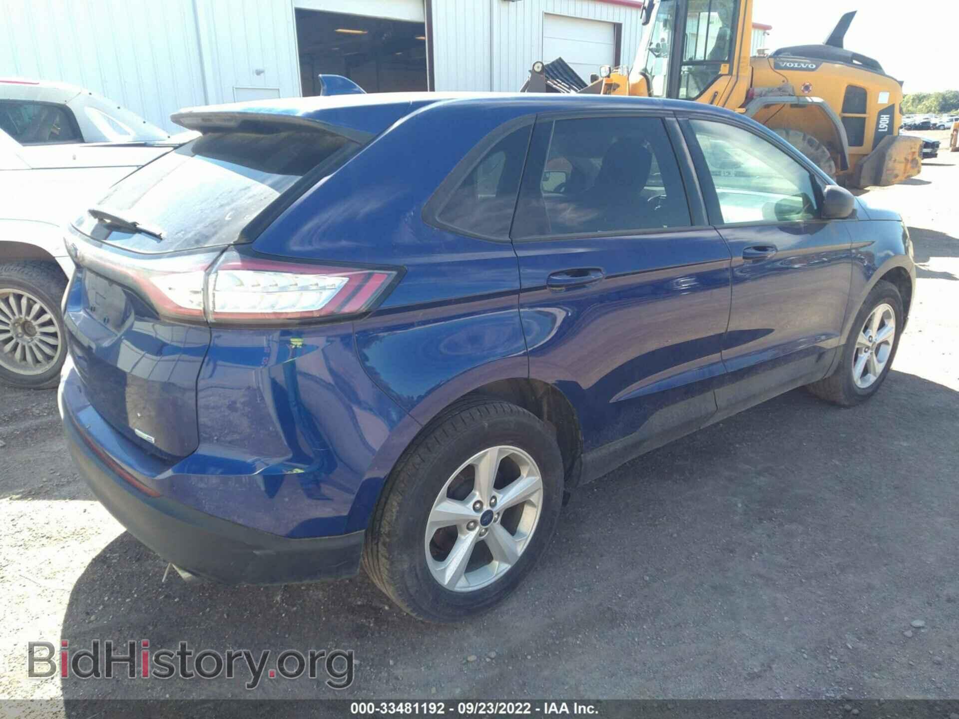 2015 FORD EDGE - VIN: 2FMTK4G94FBC27648 - Фото 4