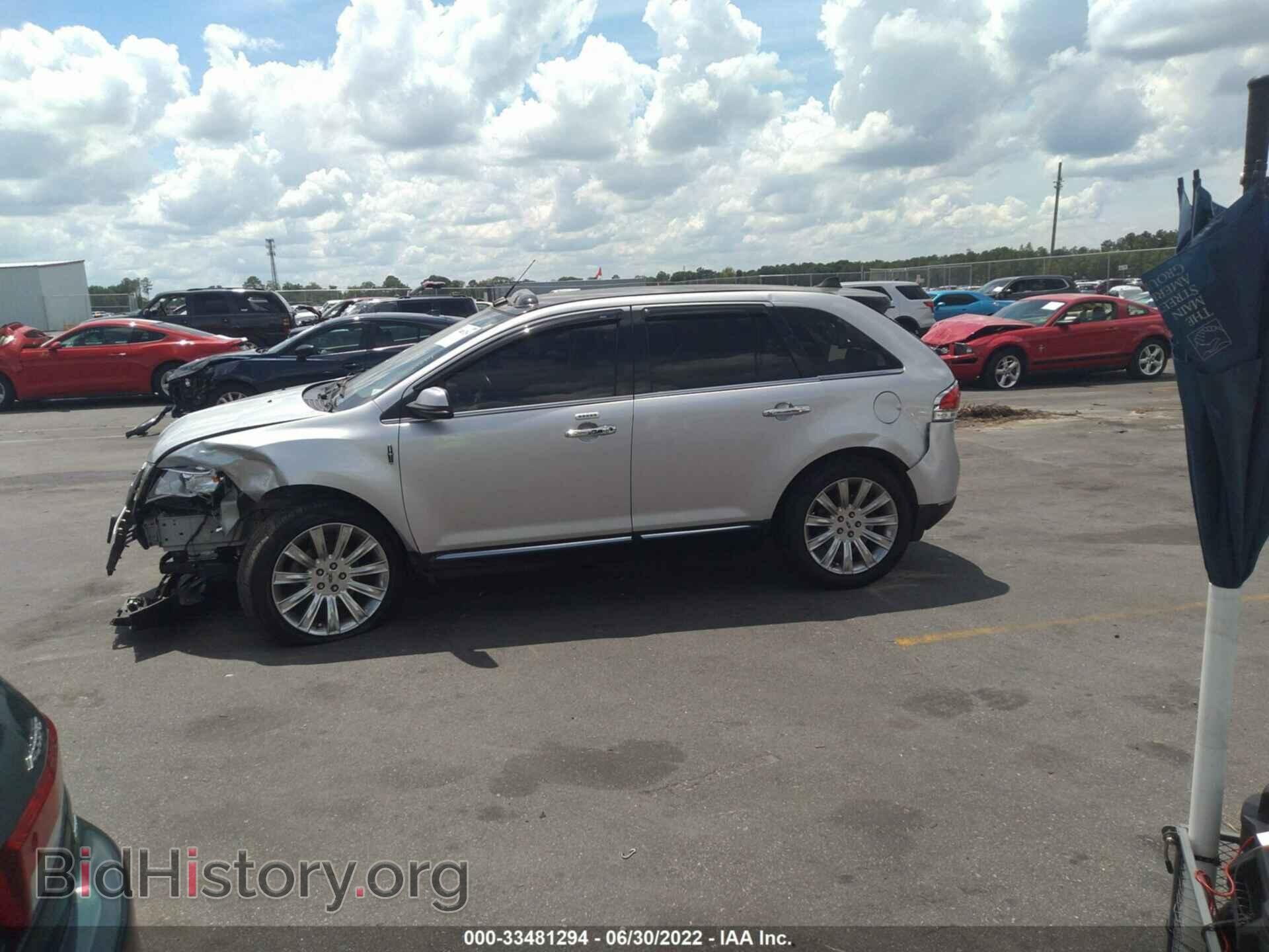2012 LINCOLN MKX - VIN: 2LMDJ6JK7CBL05287 - Фото 2