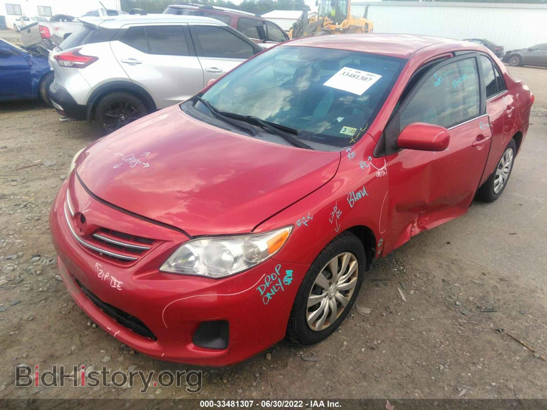 2013 TOYOTA COROLLA - VIN: 2T1BU4EE5DC077239 - Фото 2