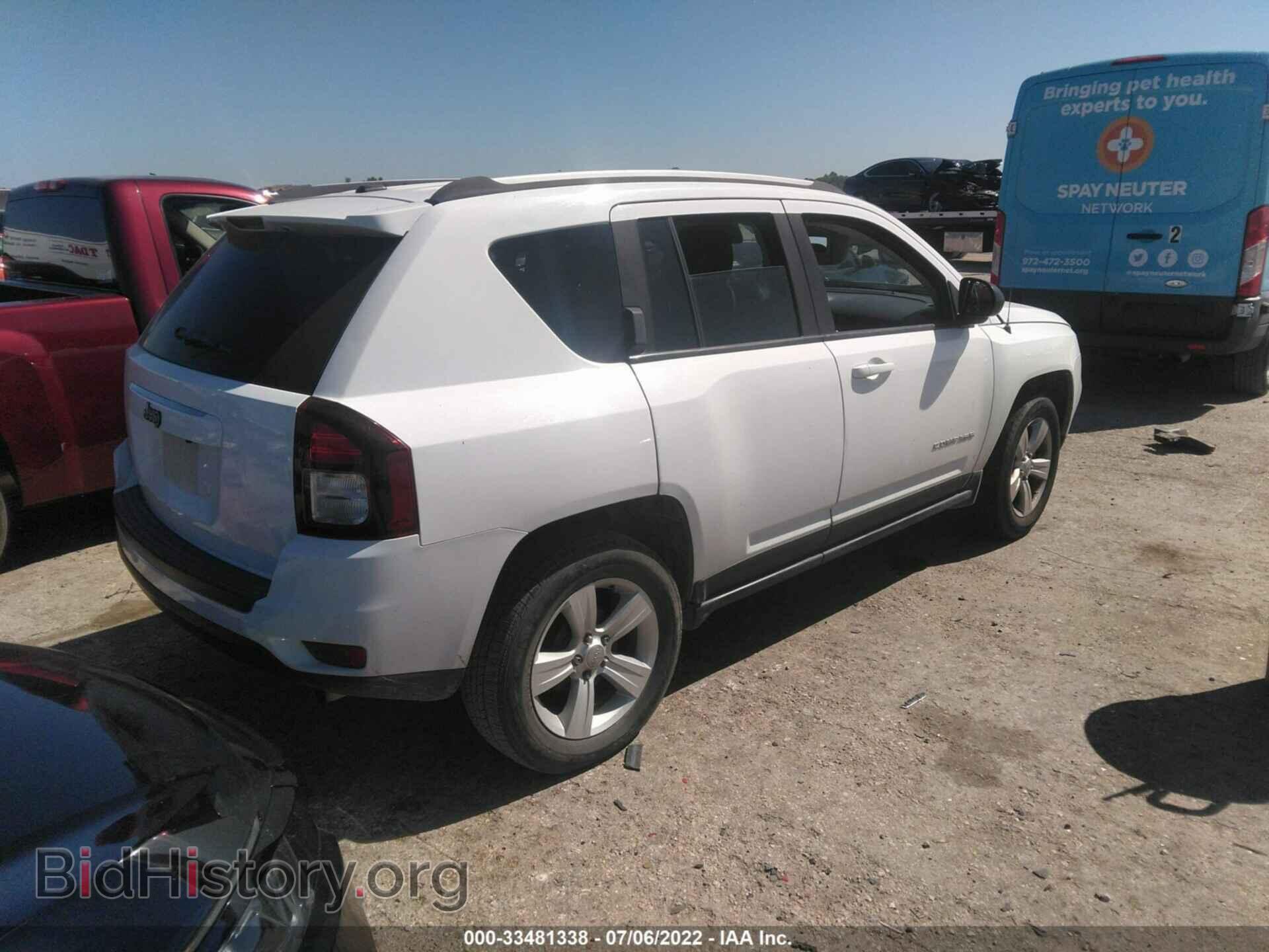 2016 JEEP COMPASS - VIN: 1C4NJCBA8GD634301 - Фото 4